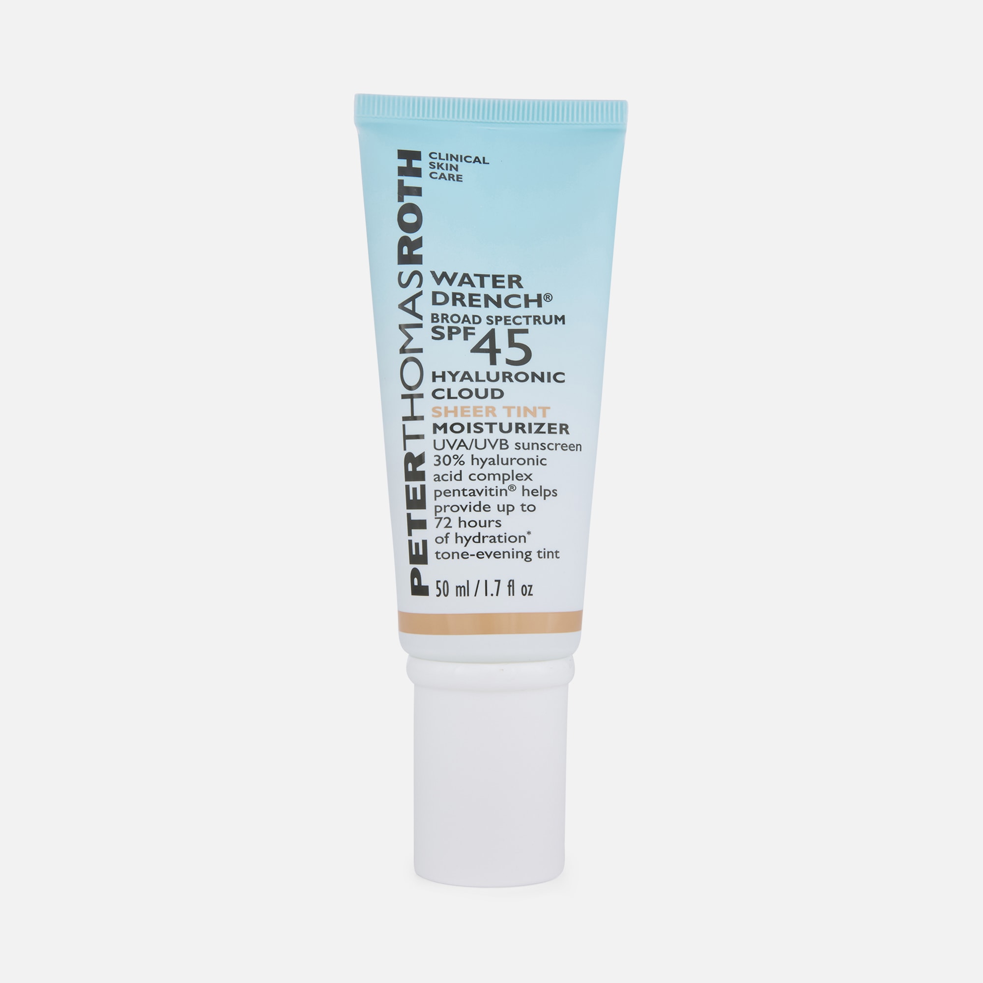 Peter Thomas Roth Water Drench® Broad Spectrum  SPF 45 Hyaluronic Clous Sheer Tint Moisturizer, 1.7 fl oz., , large
