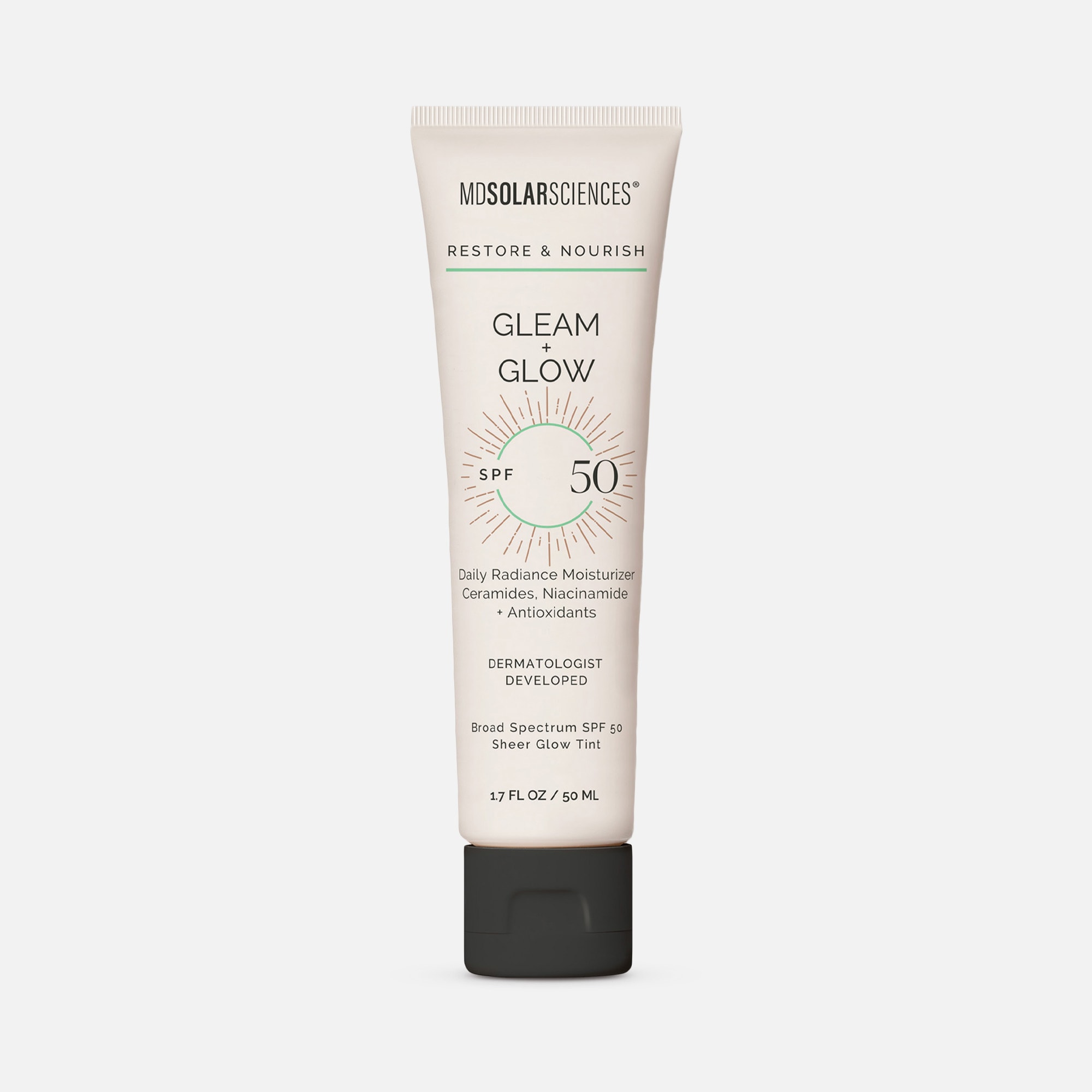 MDSolarSciences Gleam + Glow - SPF 50, , large