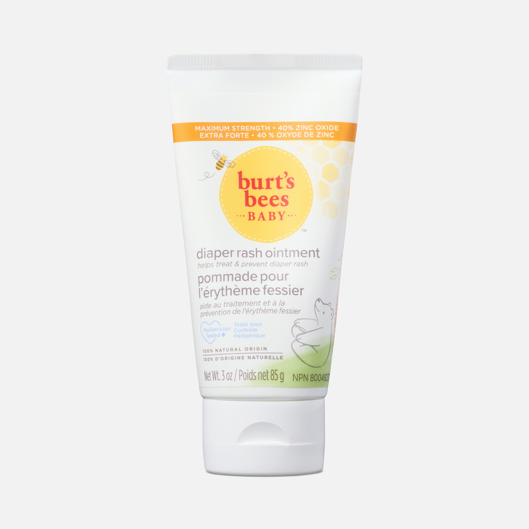 Burt's Bees Baby 100% Natural Origin Diaper Rash Ointment, 3 oz., , large