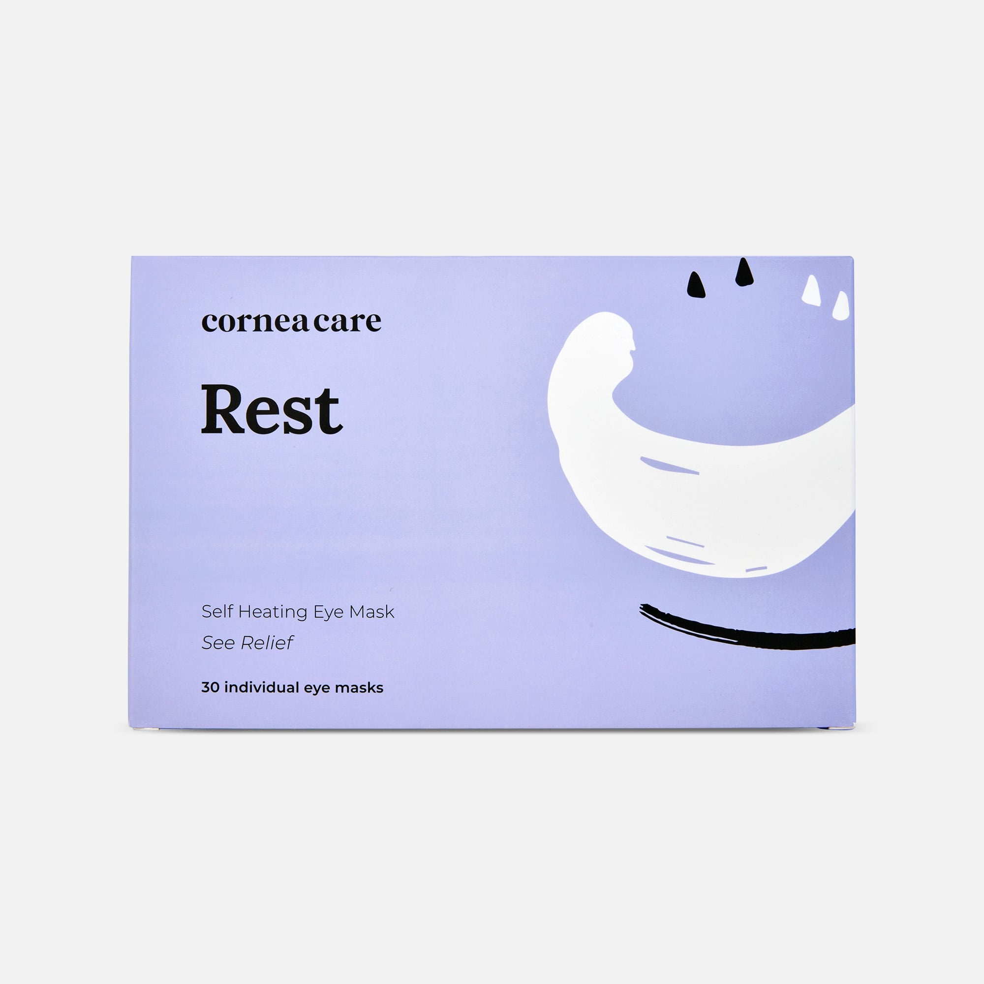 CorneaCare Rest Self-Heating Eye Mask, 30 ct., , large