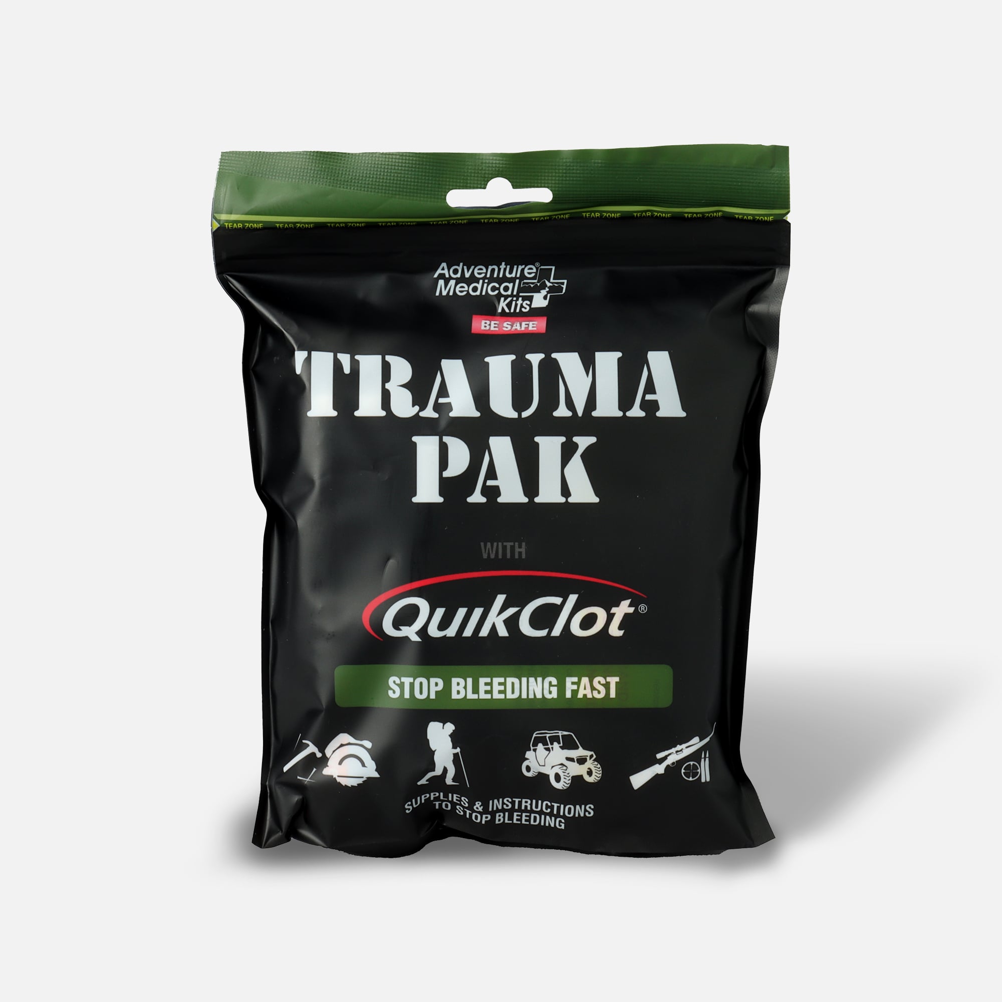 Adventure Medical Kits Trauma Pak with QuikClot, 14 pc., , large