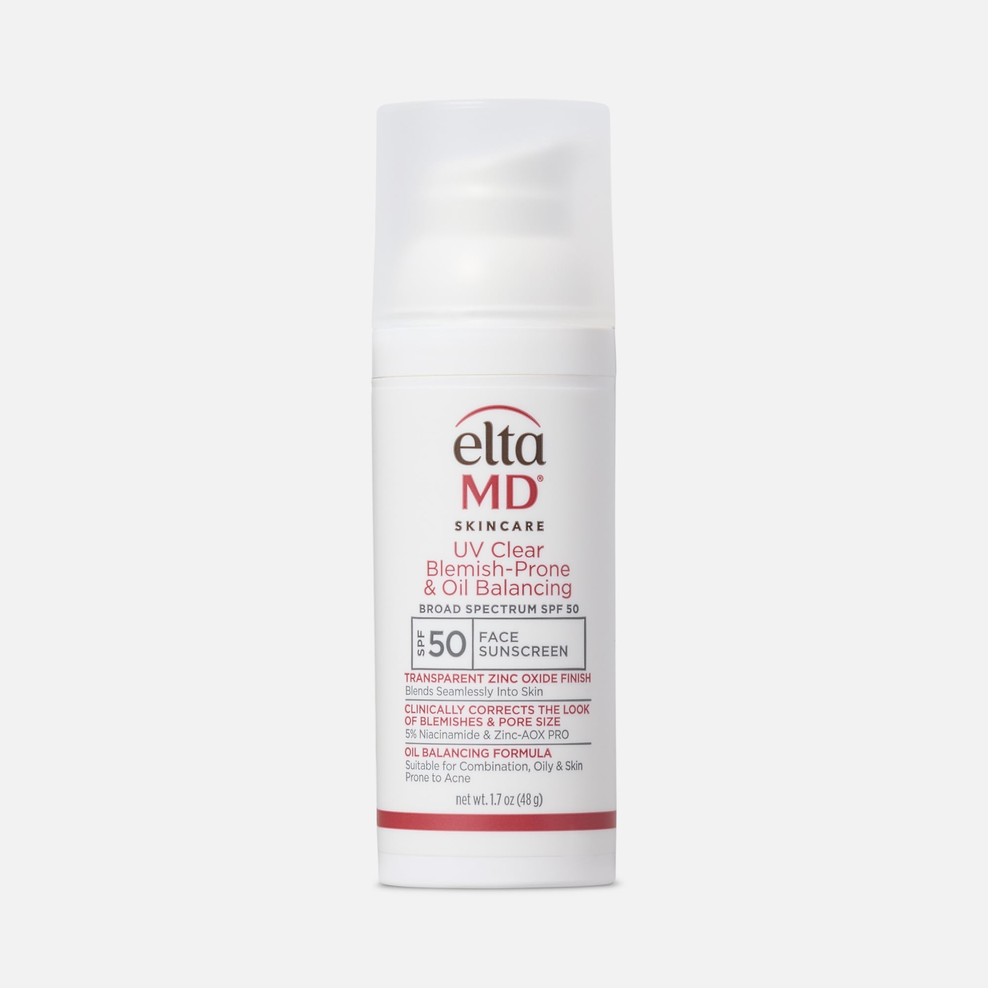 EltaMD UV Clear Blemish-Prone & Oil Balancing, SPF 50, 1.7 oz., , large