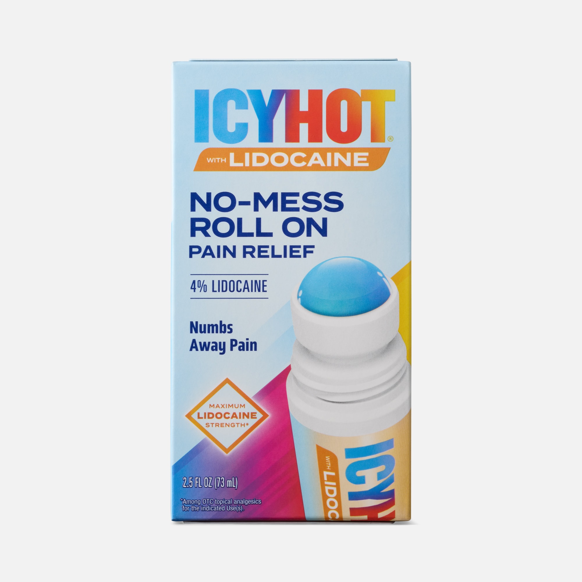 Icy Hot Max With Lidocaine, Roll-On, 2.5 oz., , large