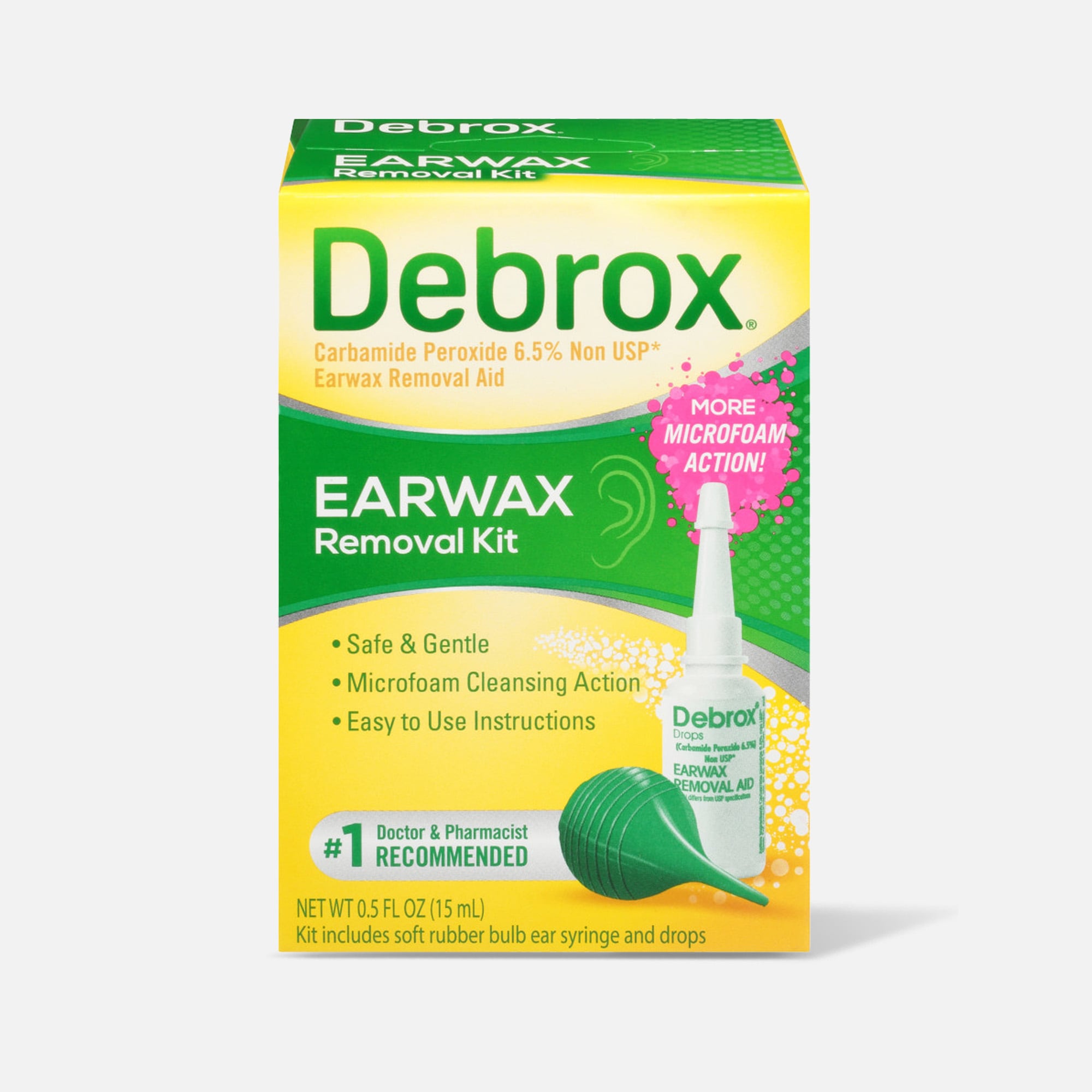Debrox Earwax Removal Kit, , large