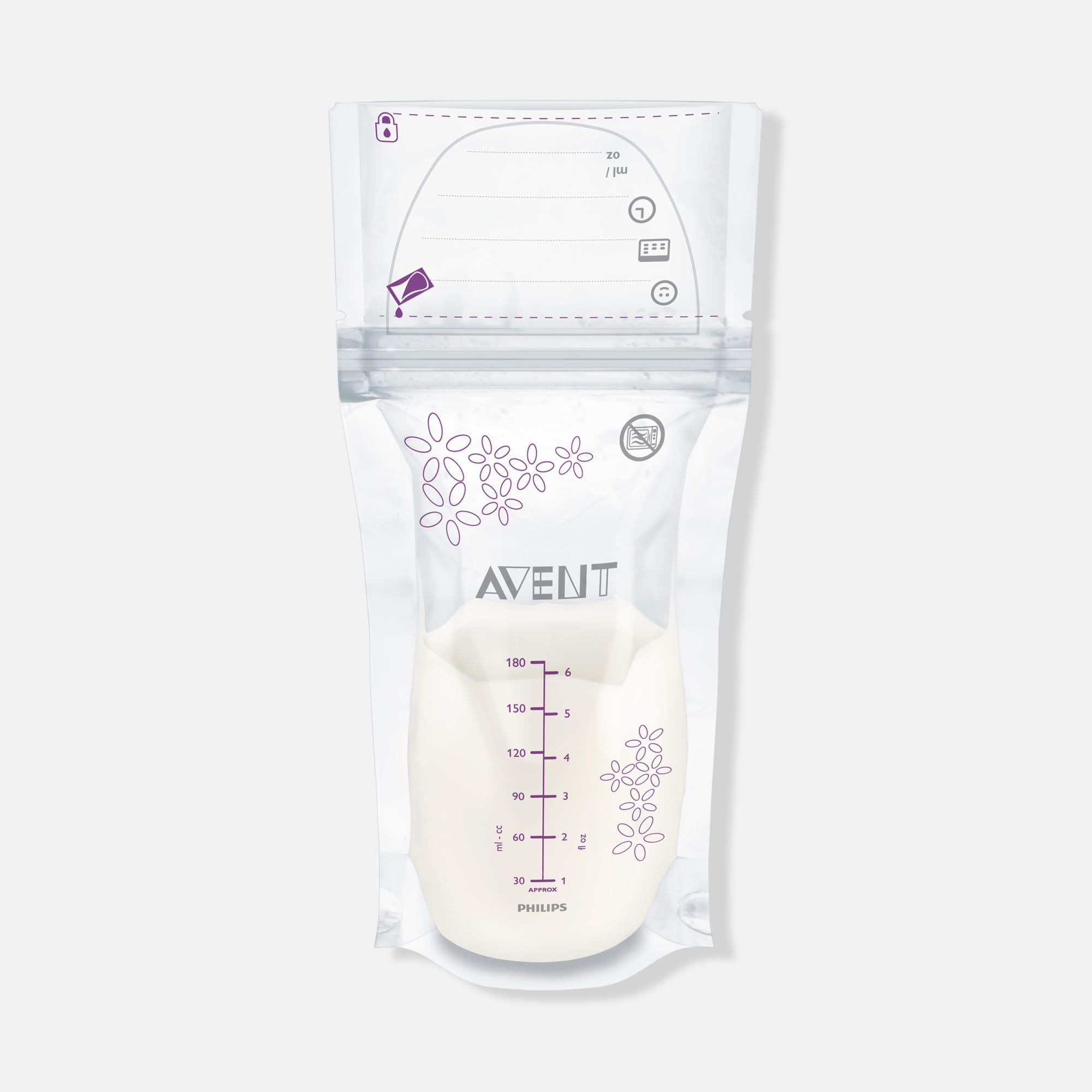 Philips Avent Breast Milk Storage Bags, 6 fl. oz., 50 ct.