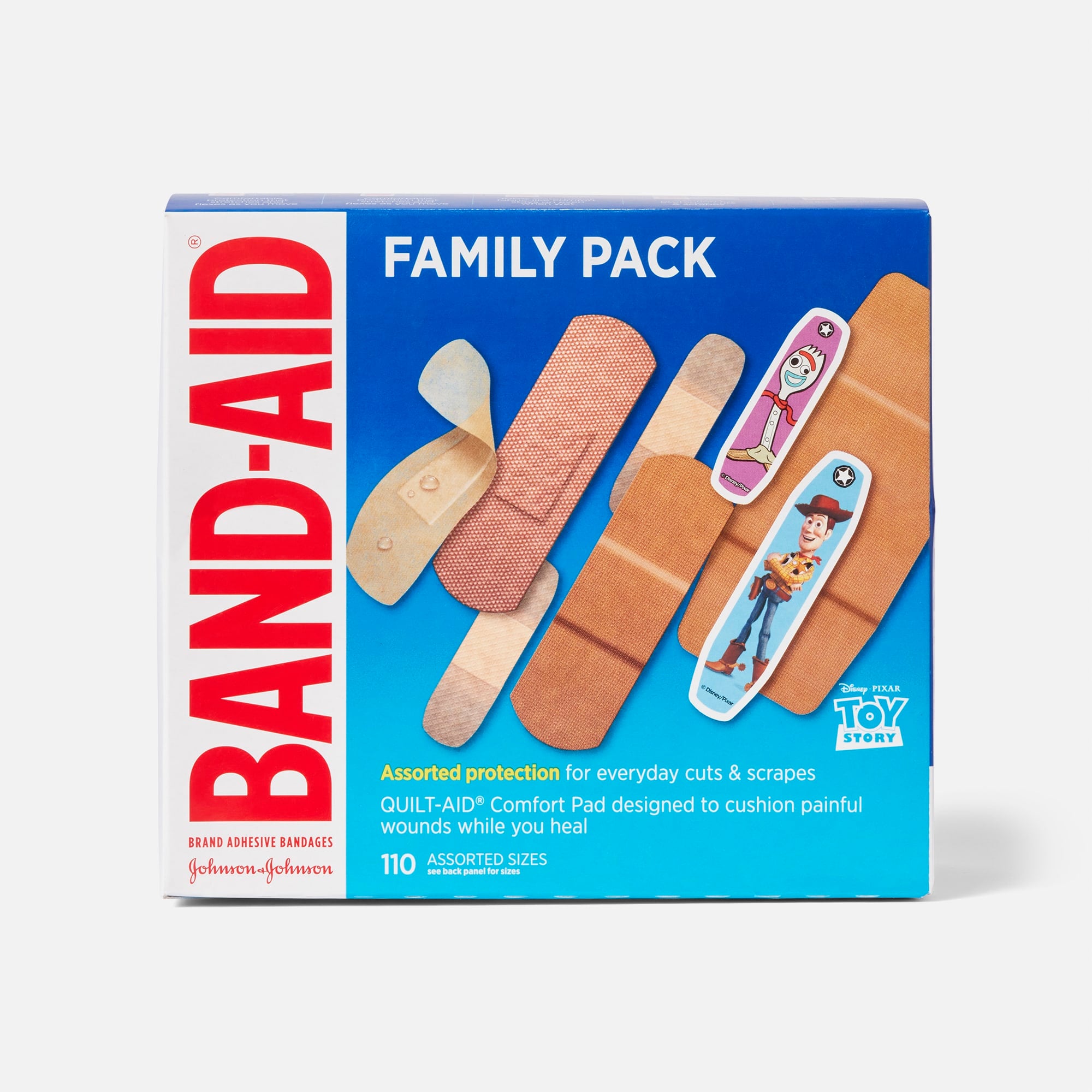 BAND-AID® Family Pack Adhesive Bandages, 110 ct., , large