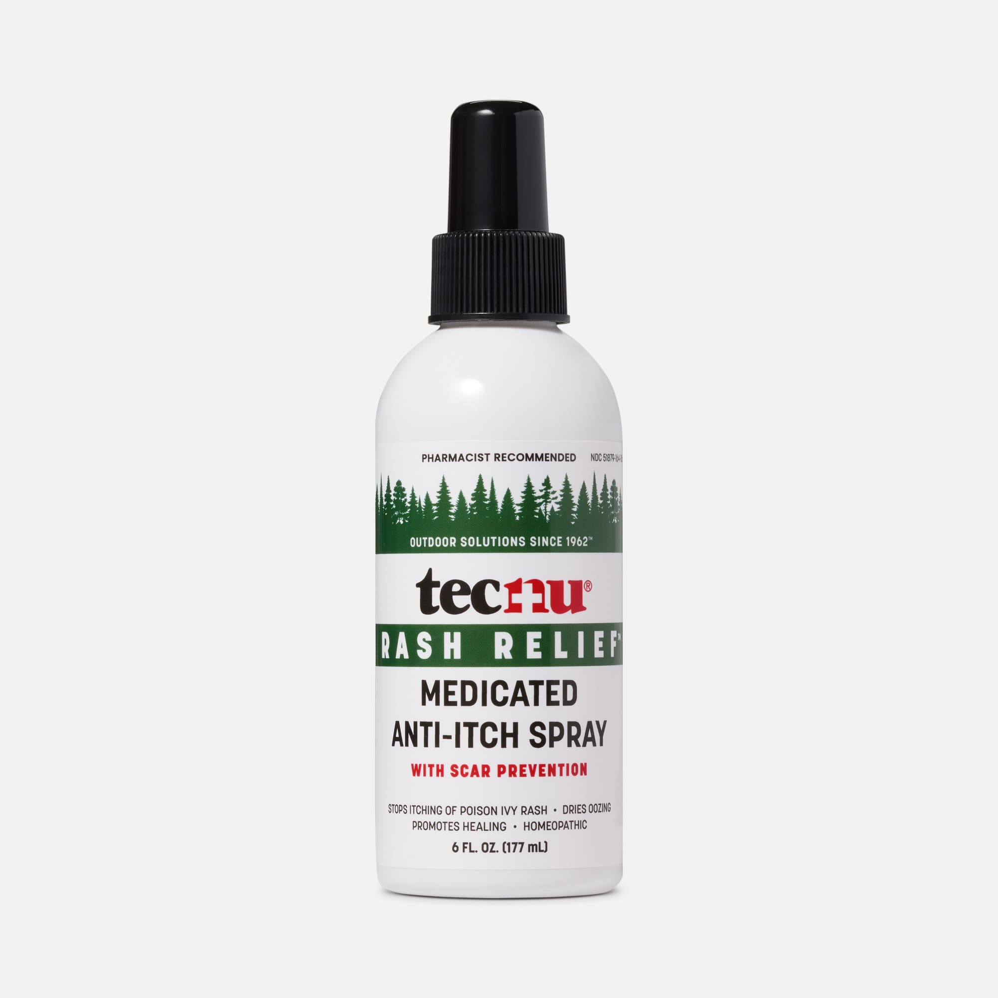 Tecnu Rash Relief Medicated Anti-Itch Spray, 6 fl. oz., , large
