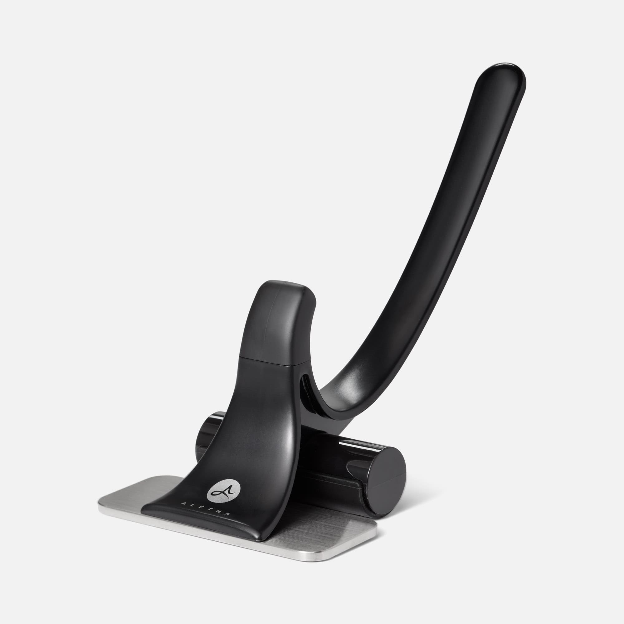Aletha Health Hip Hook (Mark), Hip Flexor, and Iliacus Release Tool, Black