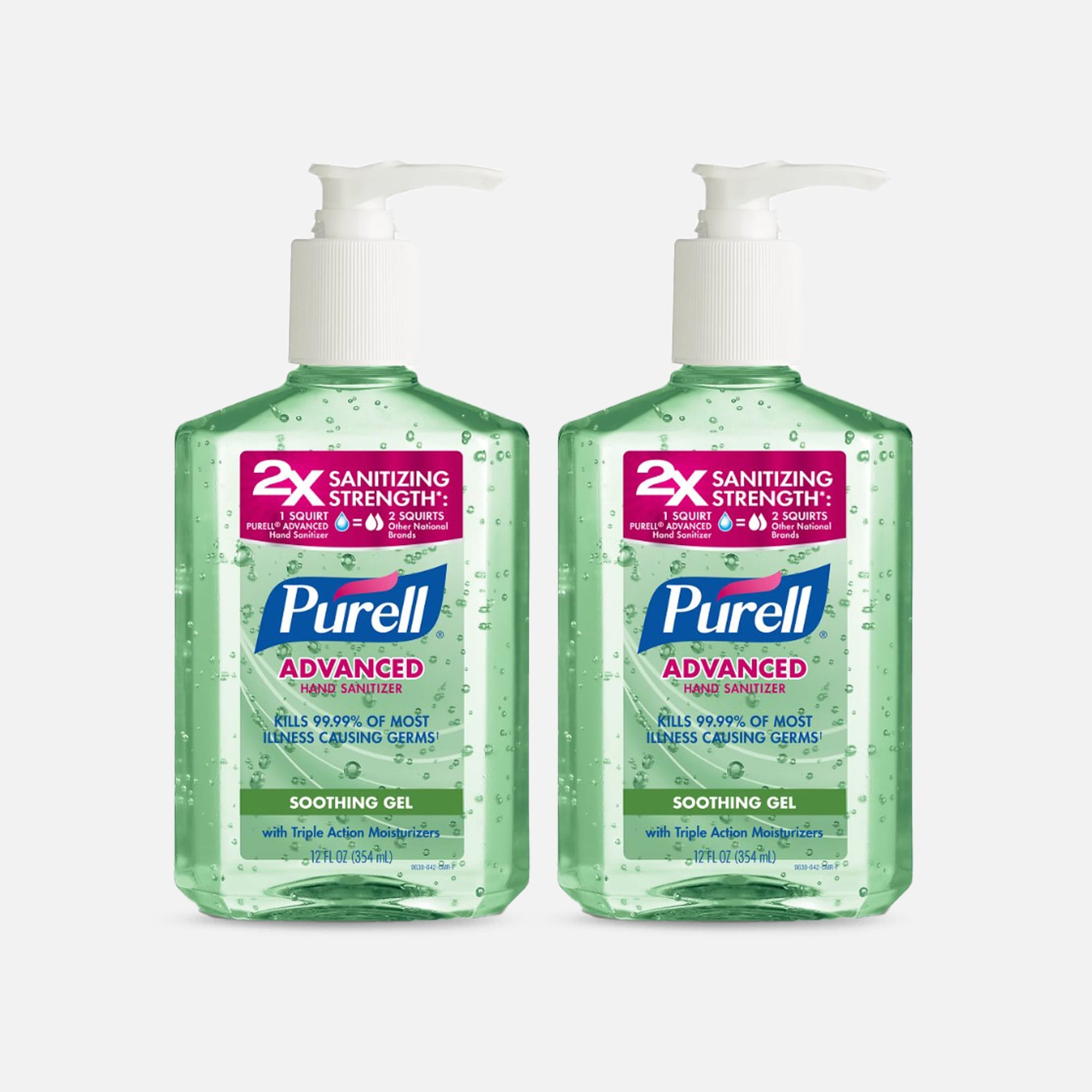 Purell Advanced Hand Sanitizer Aloe Gel 12 oz. (2-Pack), , large