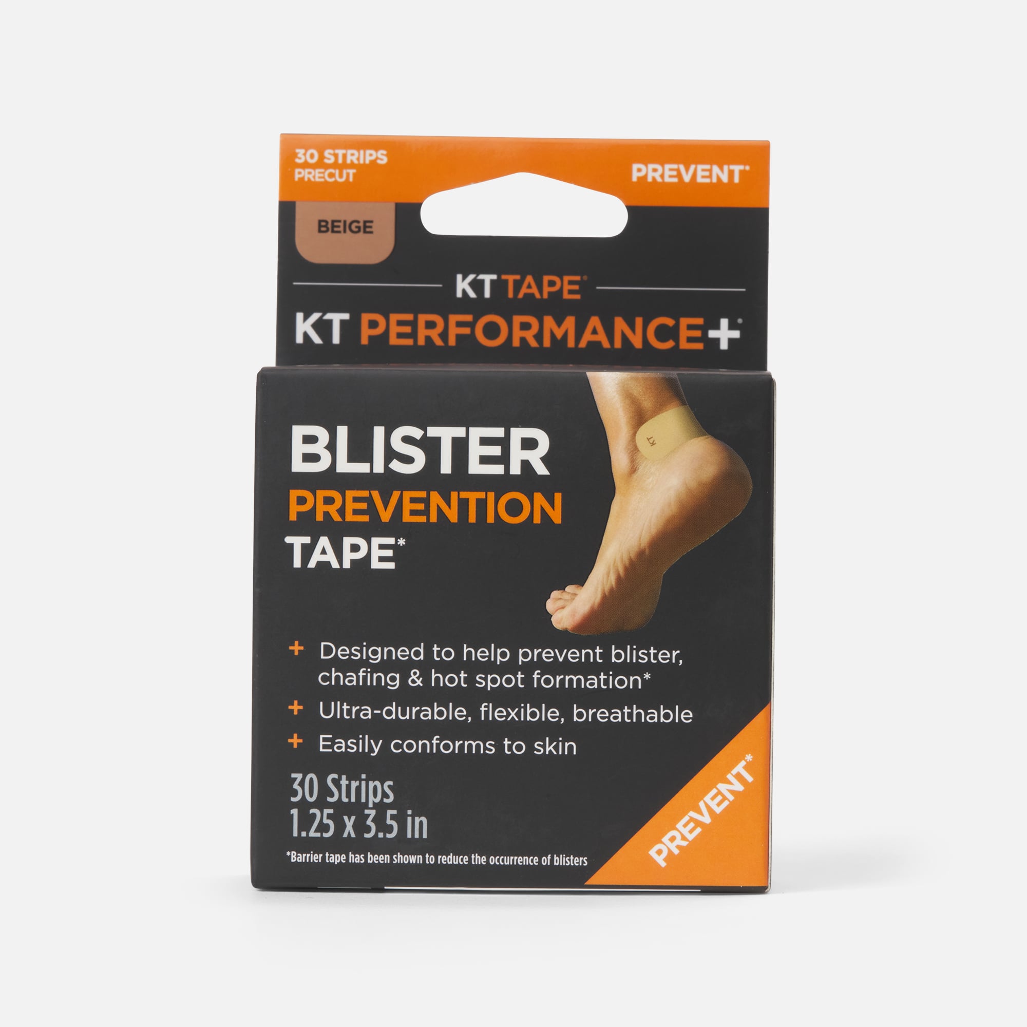 KT PERFORMANCE+ Blister Prevention Beige 30 ct.