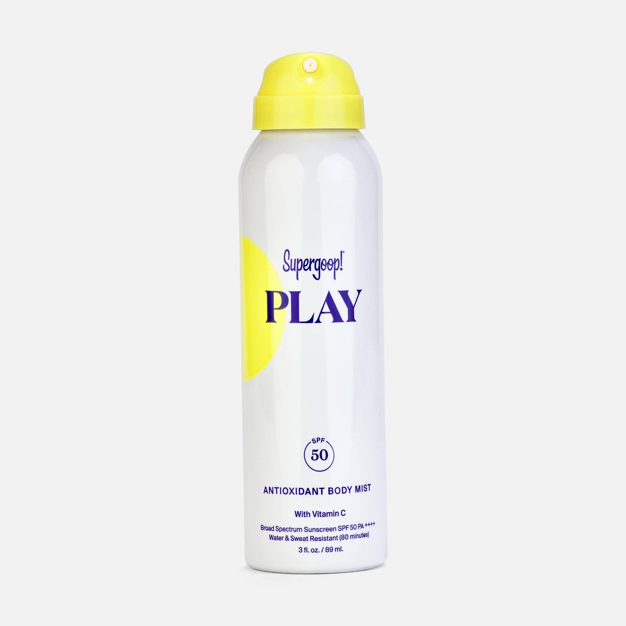 Supergoop! PLAY Antioxidant Body Mist SPF 50 with Vitamin C, , large