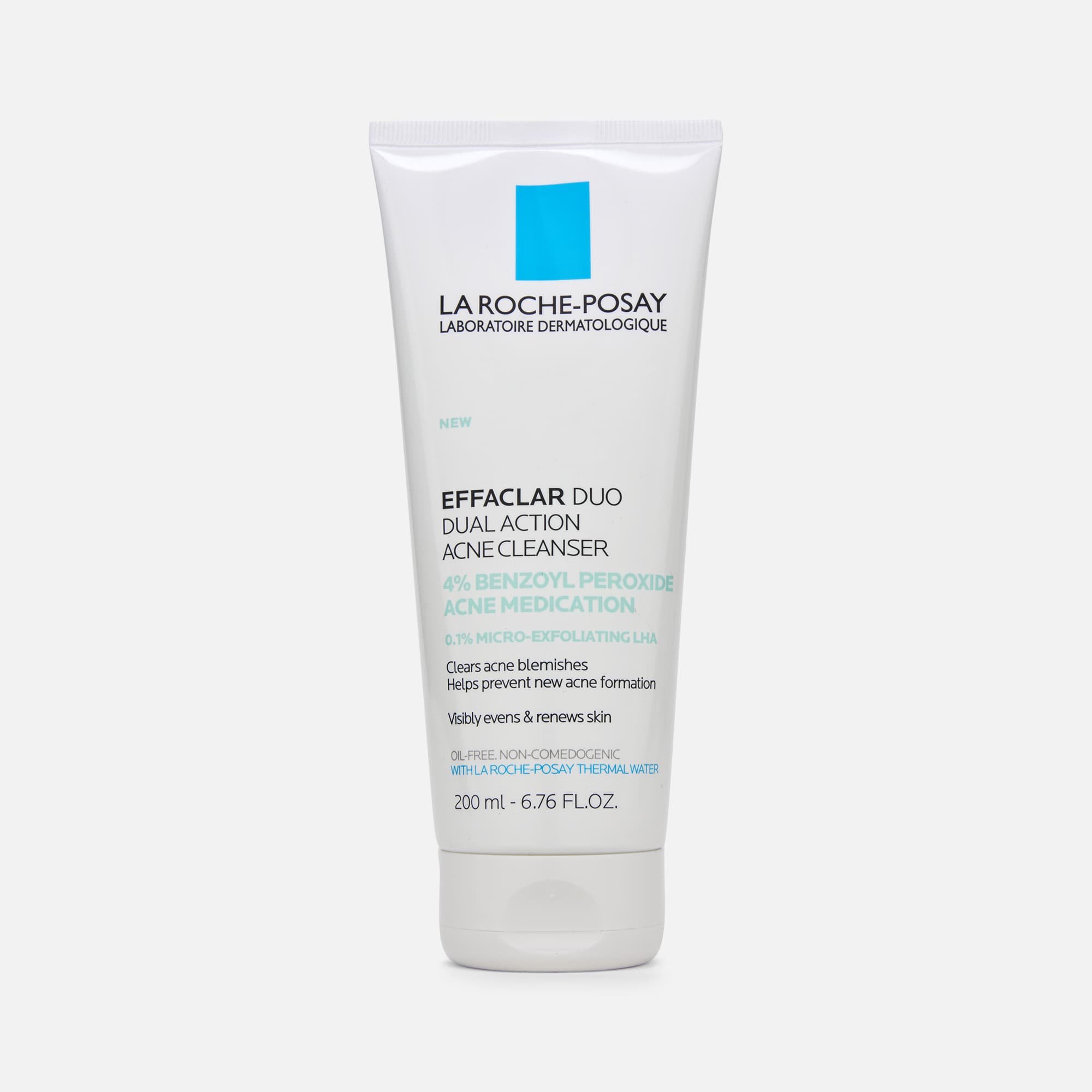 La Roche-Posay Effaclar Duo Acne Face Wash with Benzoyl Peroxide, 6.7 fl oz., , large