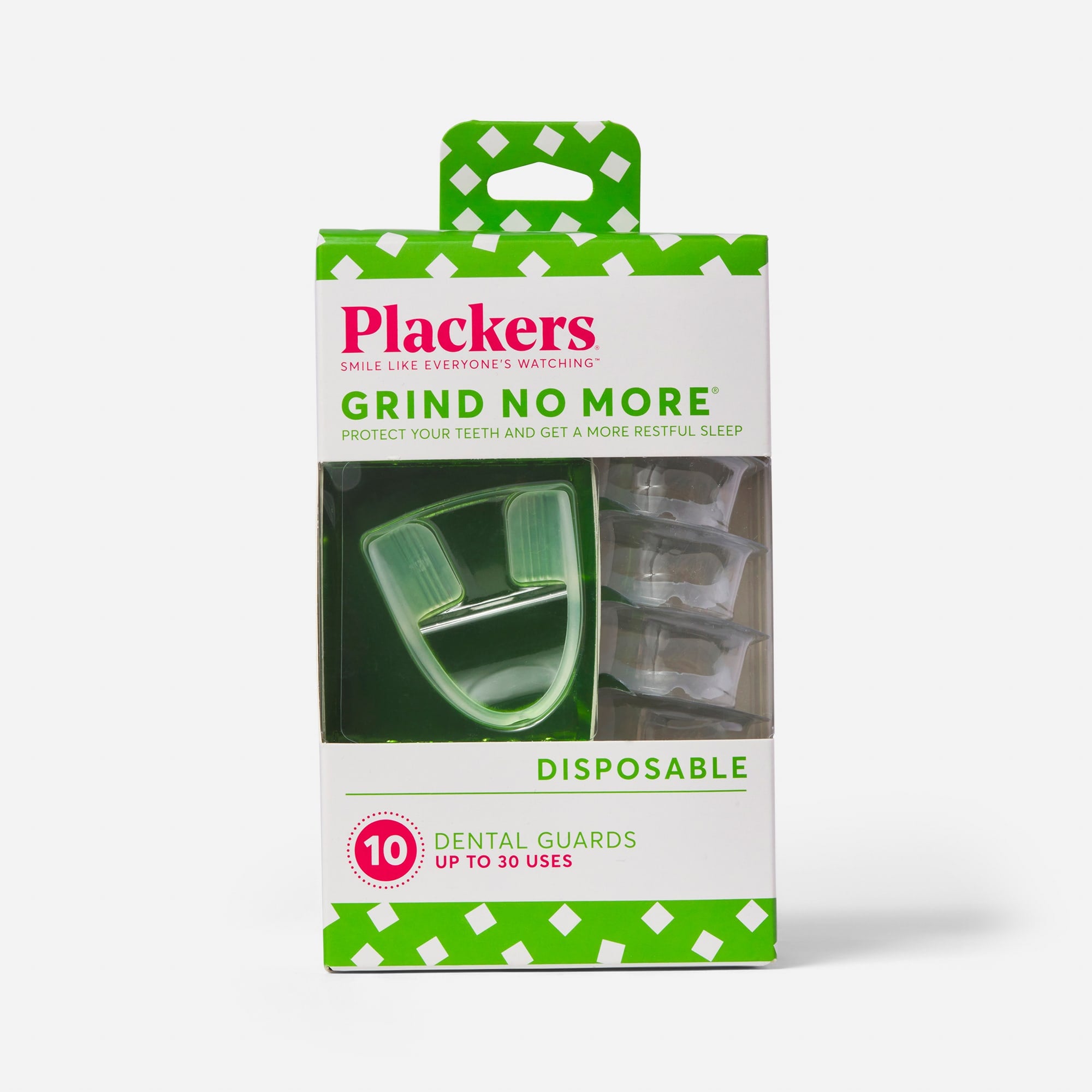 Plackers Grind No More Dental Night Protector, 10 ct., , large