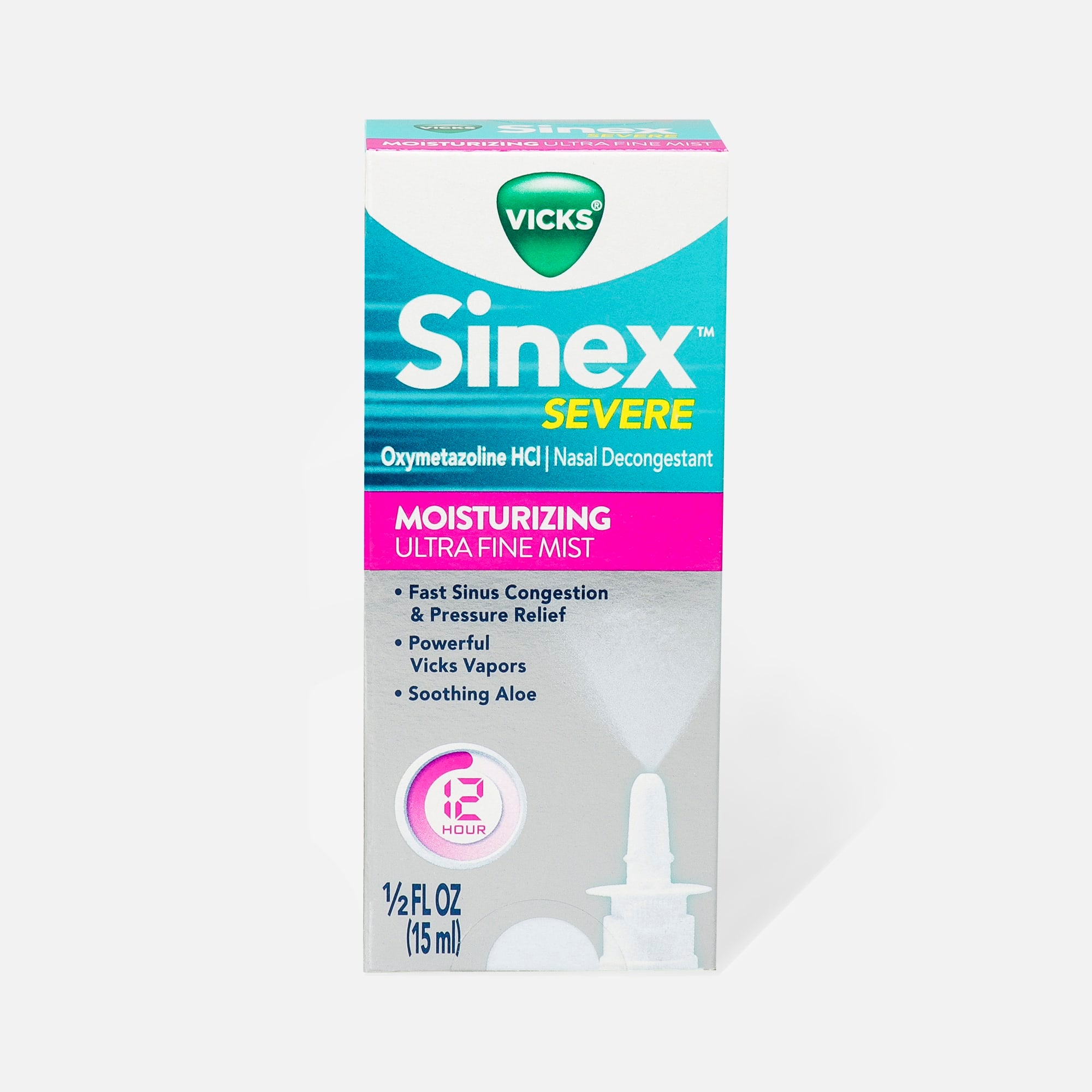 Vicks Sinex Severe Nasal Spray, Original, Ultra Fine Mist, , large