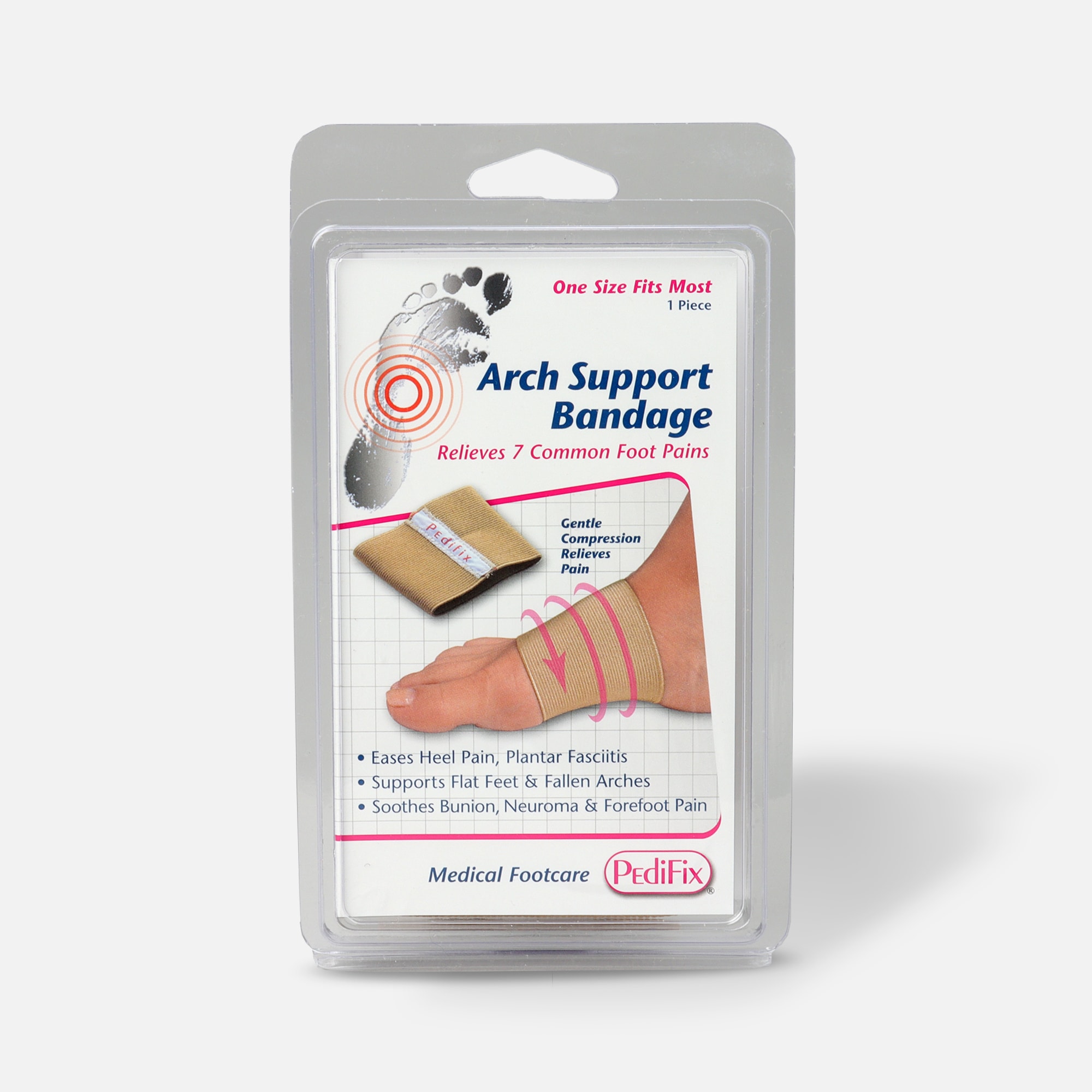 PediFix Arch Foot Bandage, , large