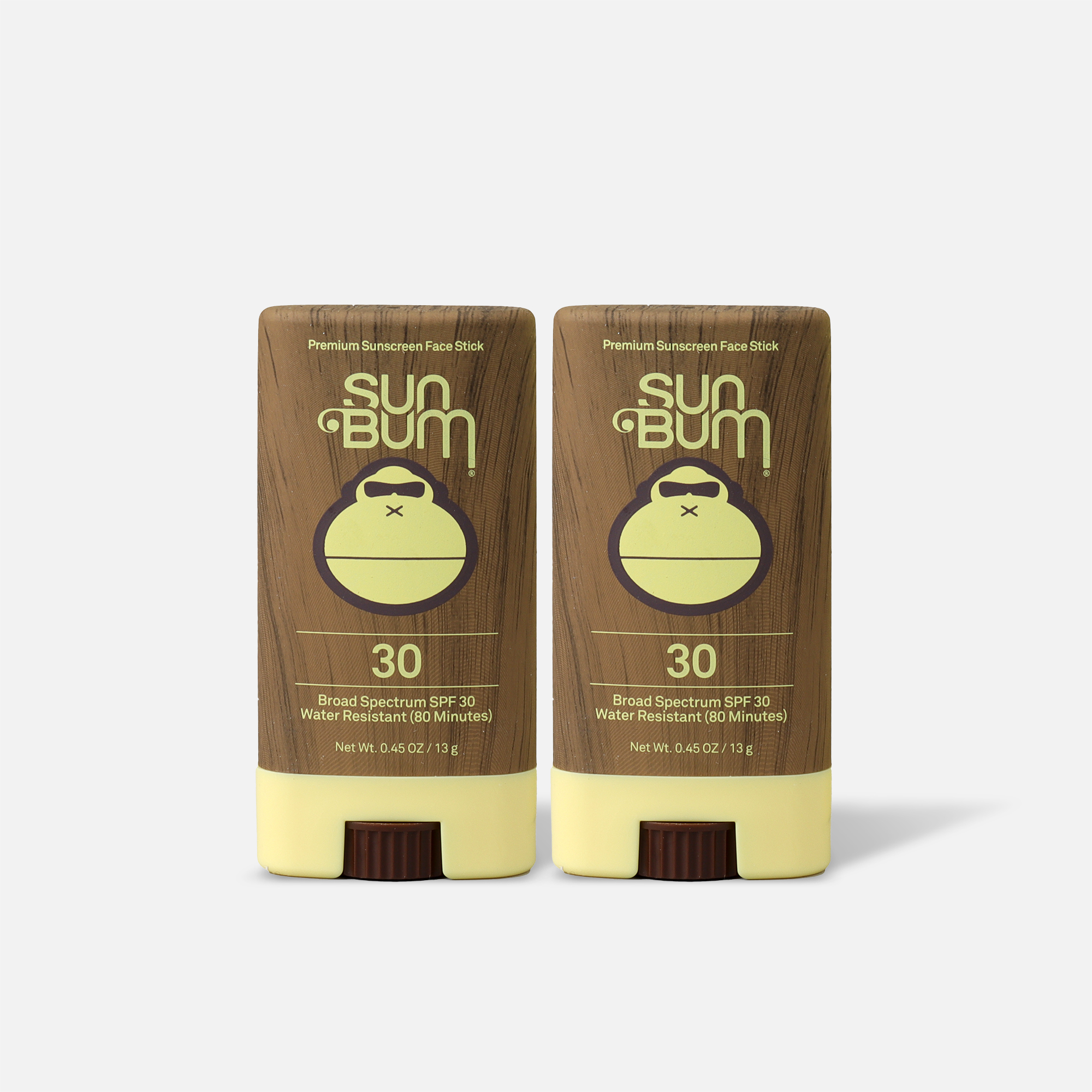 Sun Bum Sunscreen Face Stick, SPF 30, .45 oz. (2-Pack), , large