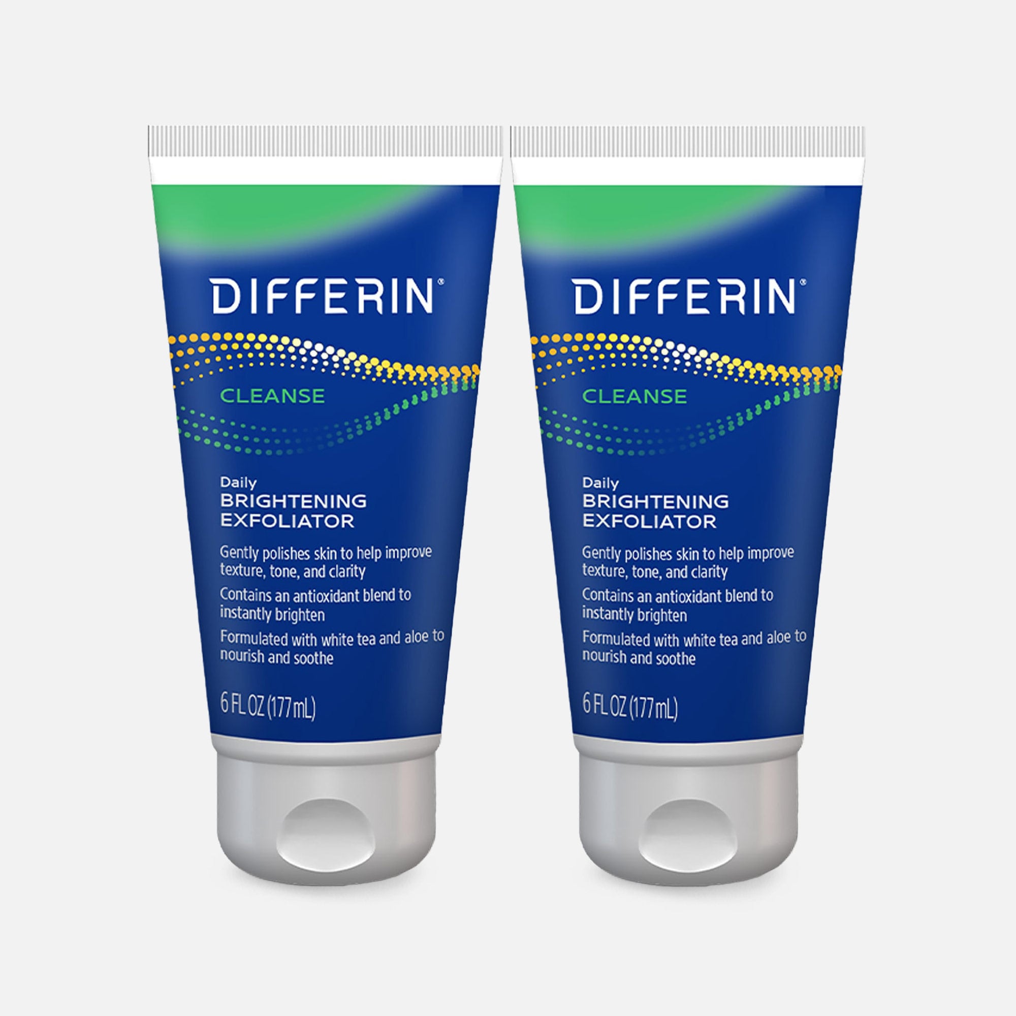 Differin Daily Brightening Exfoliator, 6 oz. (2-Pack), , large