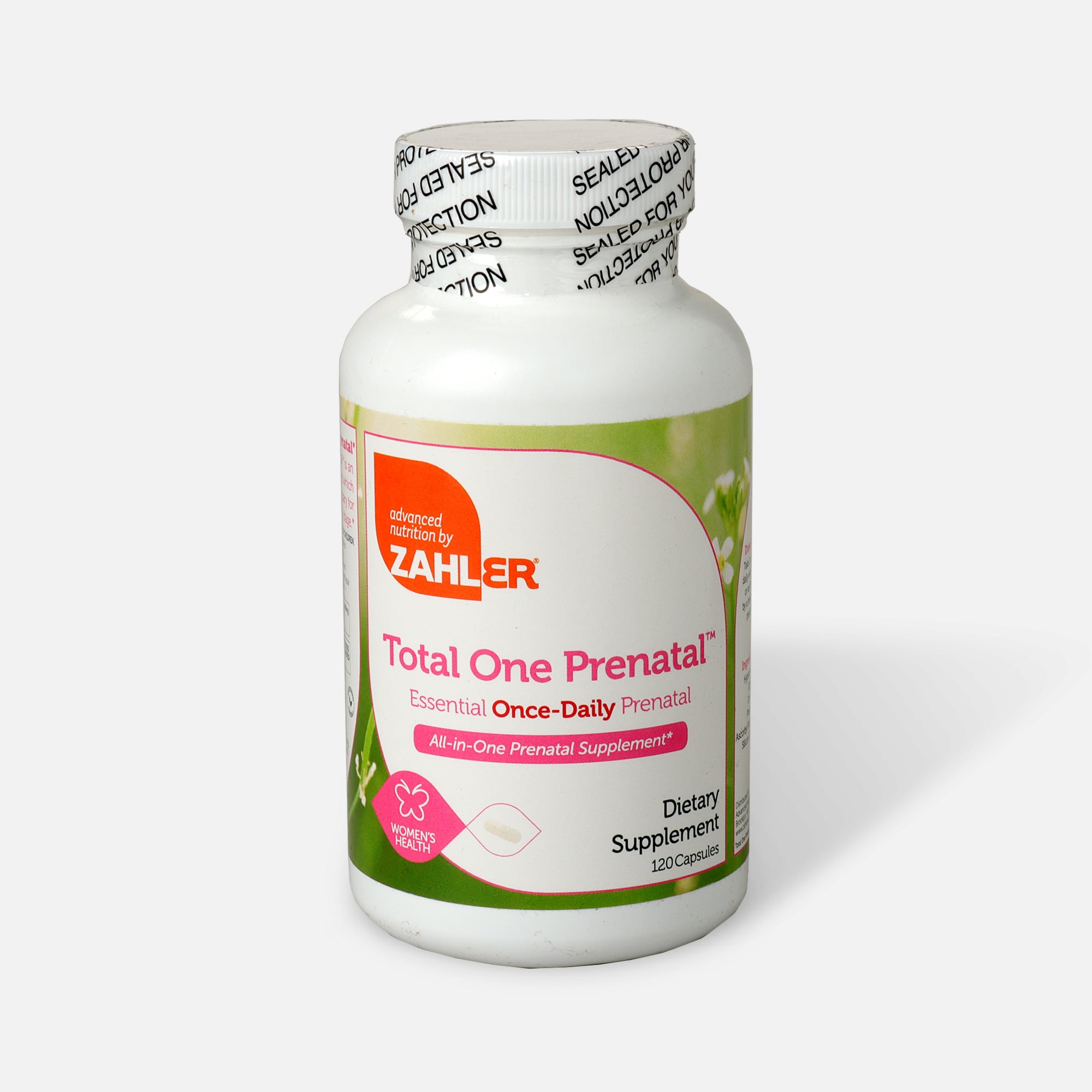 Zahler Total One Prenatal, Complete One a Day Prenatal Multivitamin, , large