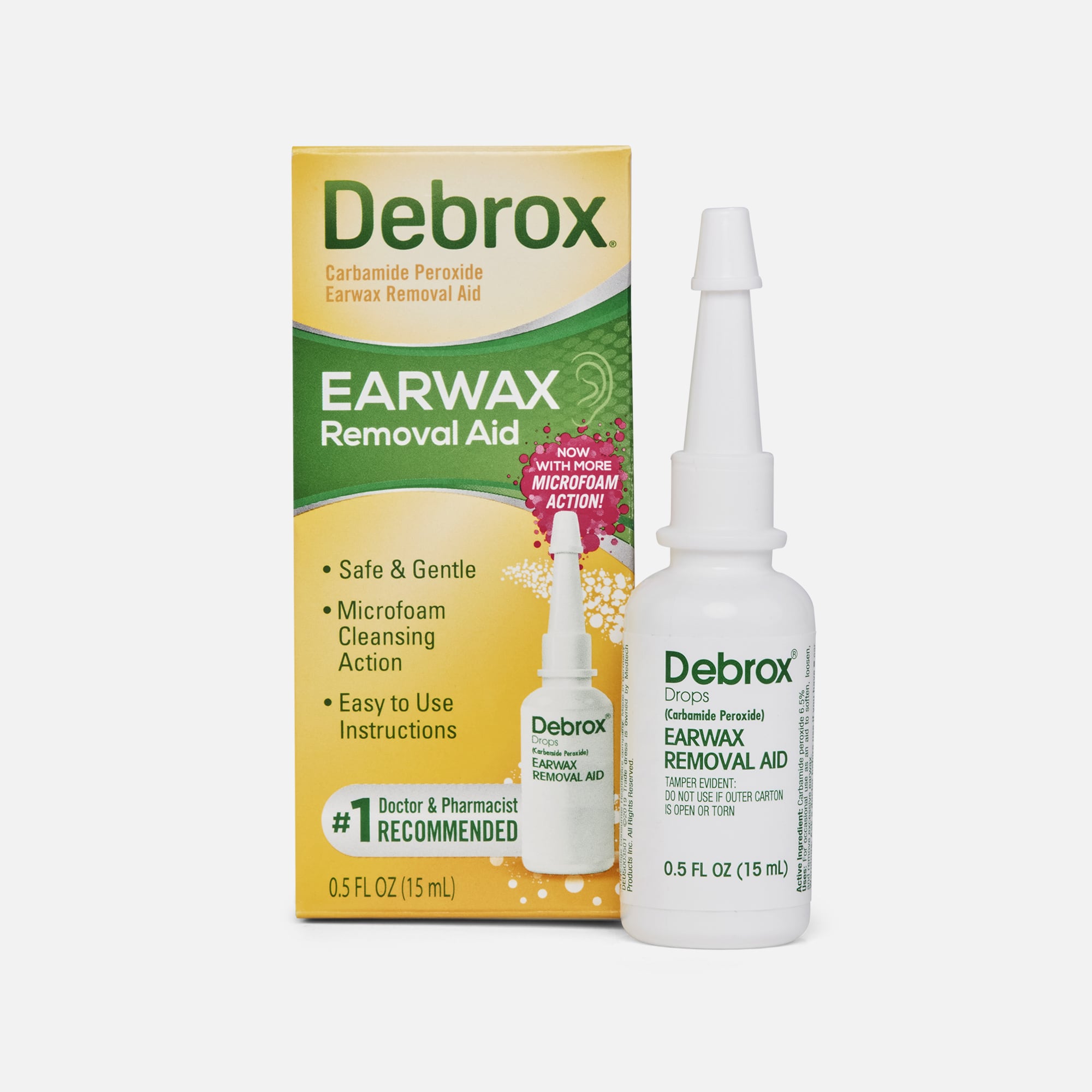 Debrox Earwax Removal Aid, .5 oz., , large