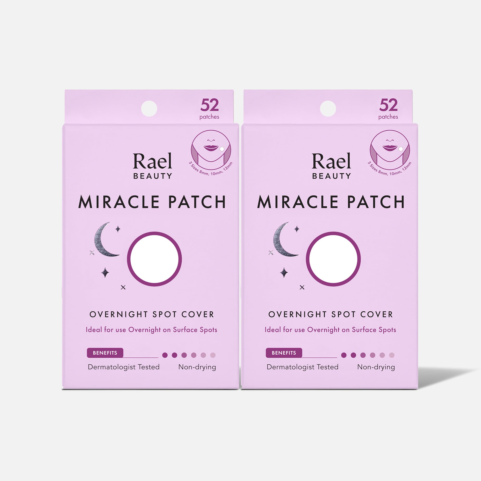 Rael Beauty Miracle Patch Overnight Spot Cover, 52 ct. (2-Pack), , large