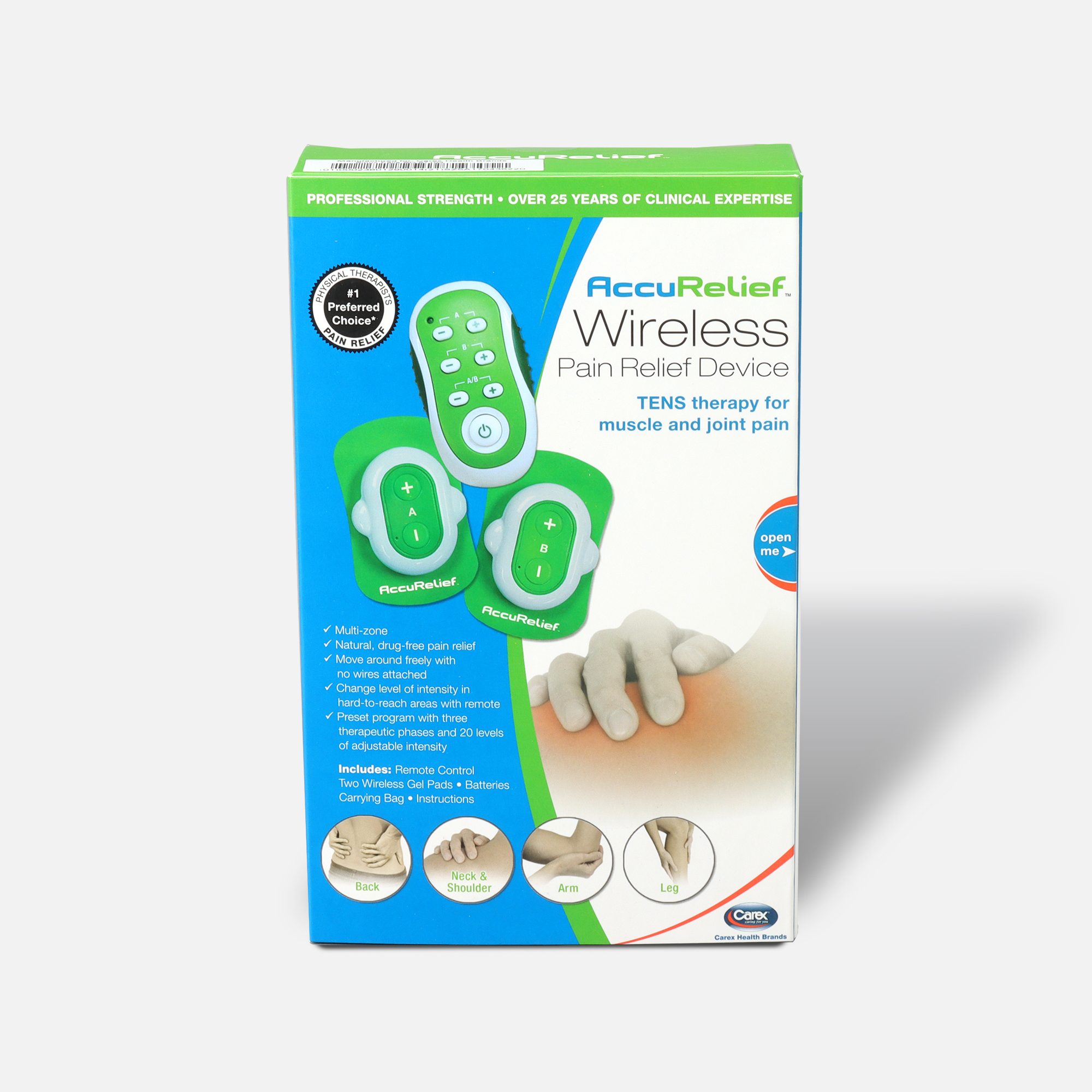 AccuRelief™ Wireless Remote Control TENS, , large