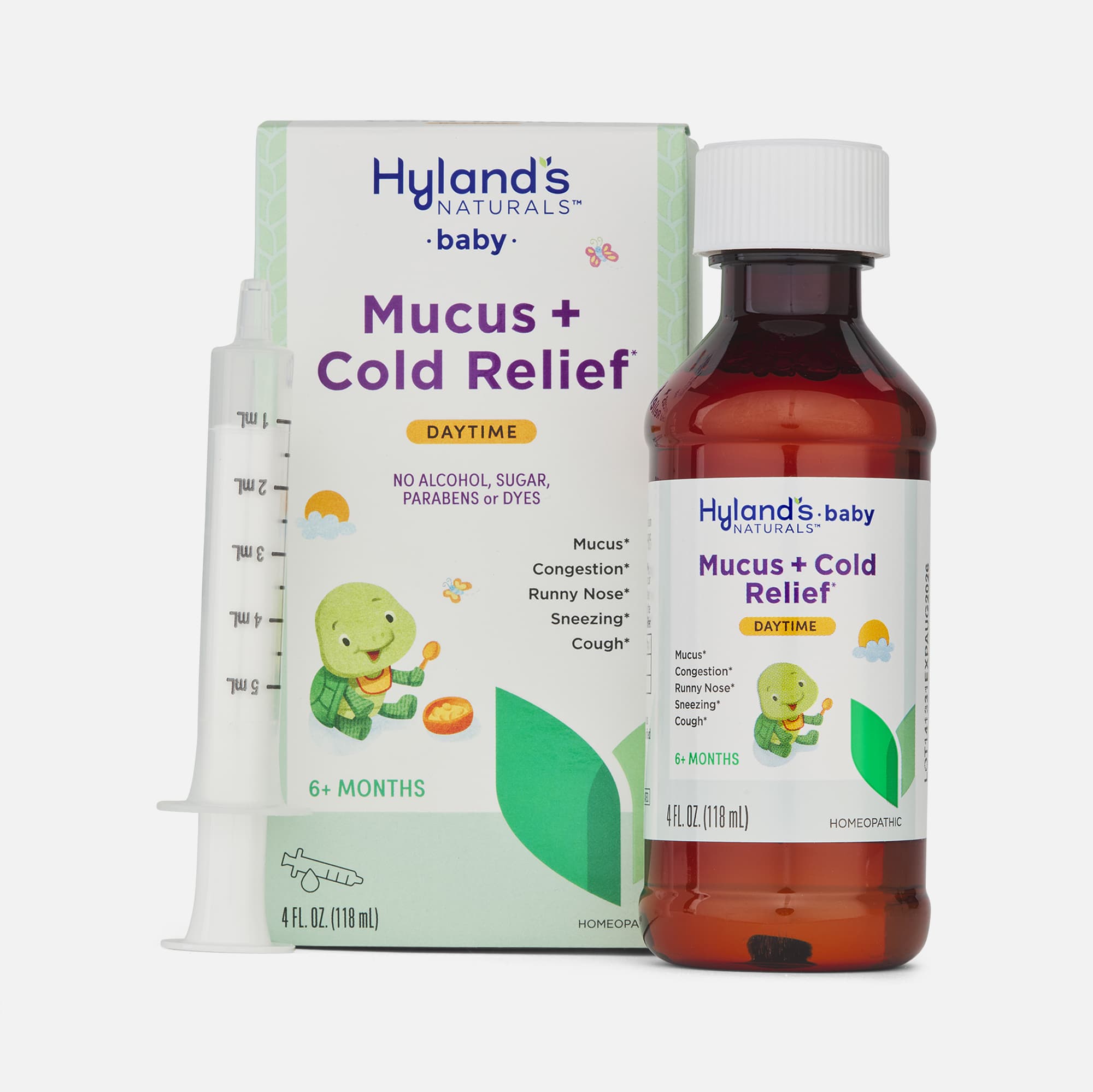 Hyland's Baby Mucus + Cold Relief, Daytime, 4 oz., , large