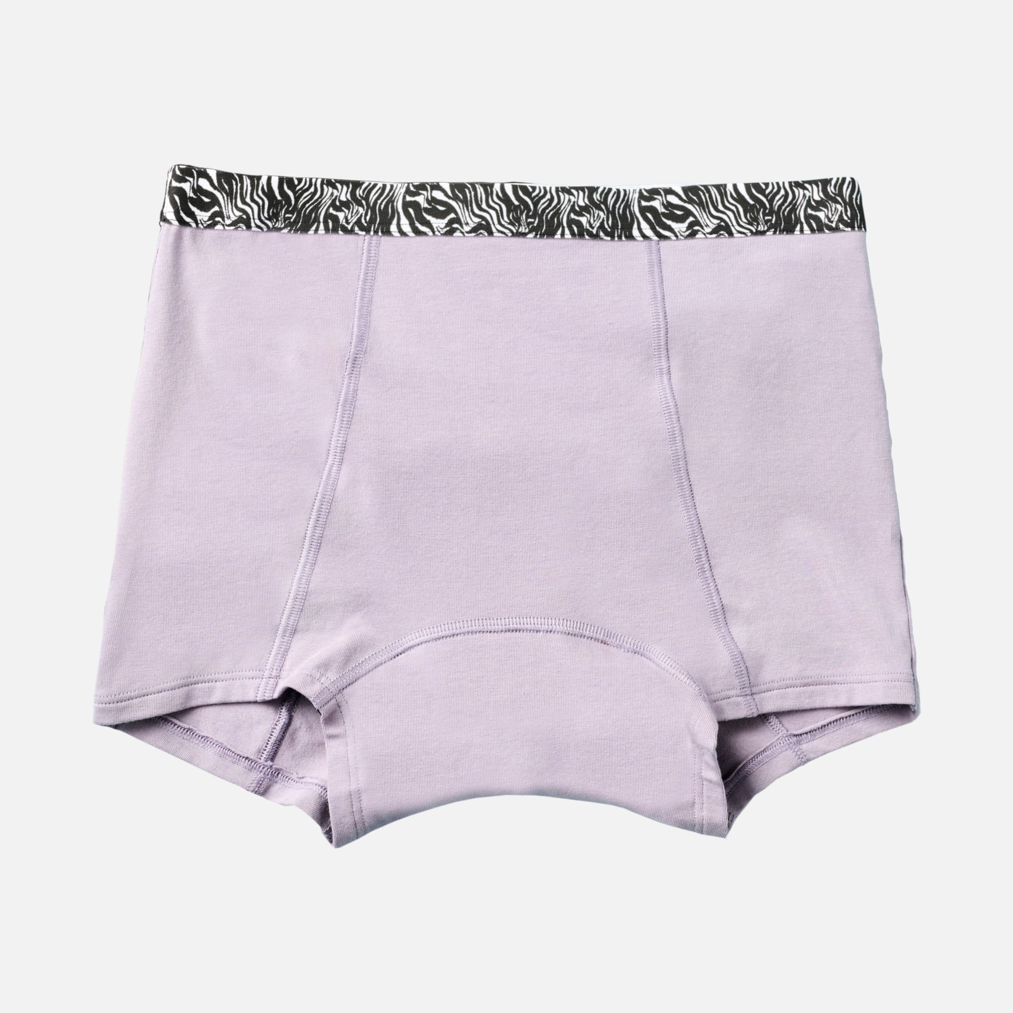 Thinx Teens Boyshort Period Underwear, Purple Ash, , large