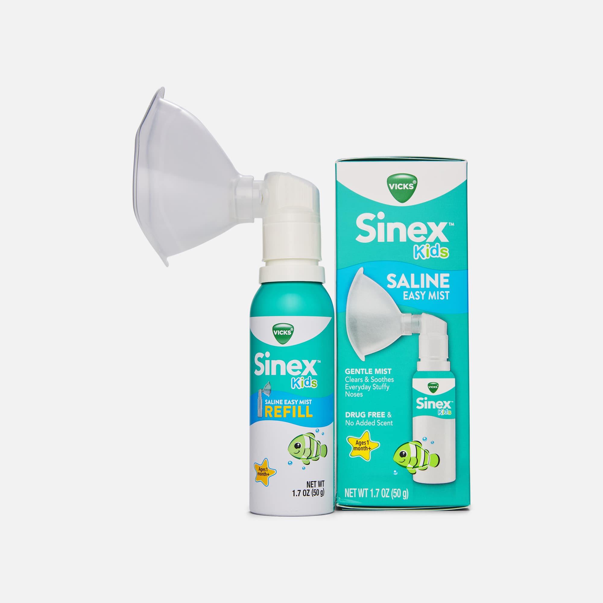 Vicks Sinex Kids Saline Easy Mist, 1.7 oz., , large