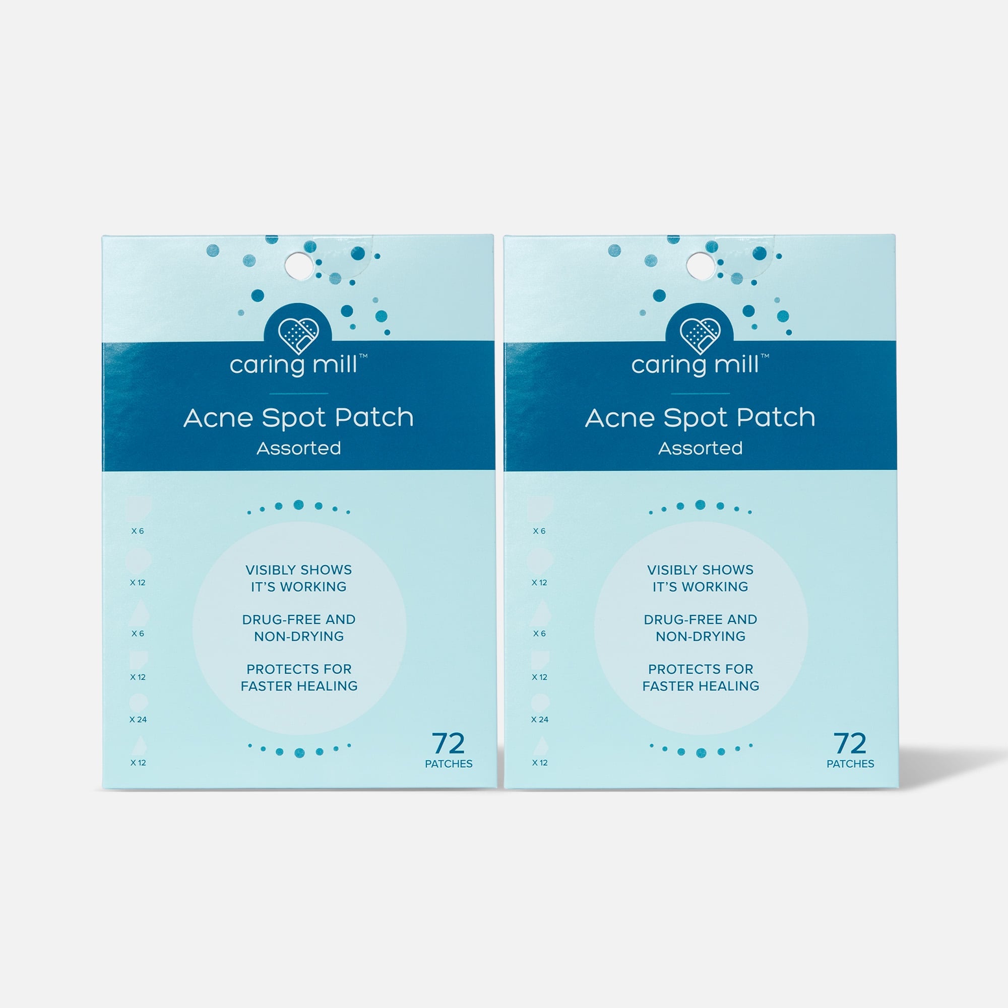 Caring Mill™ Acne Patch - 72 ct. (2-Pack), , large