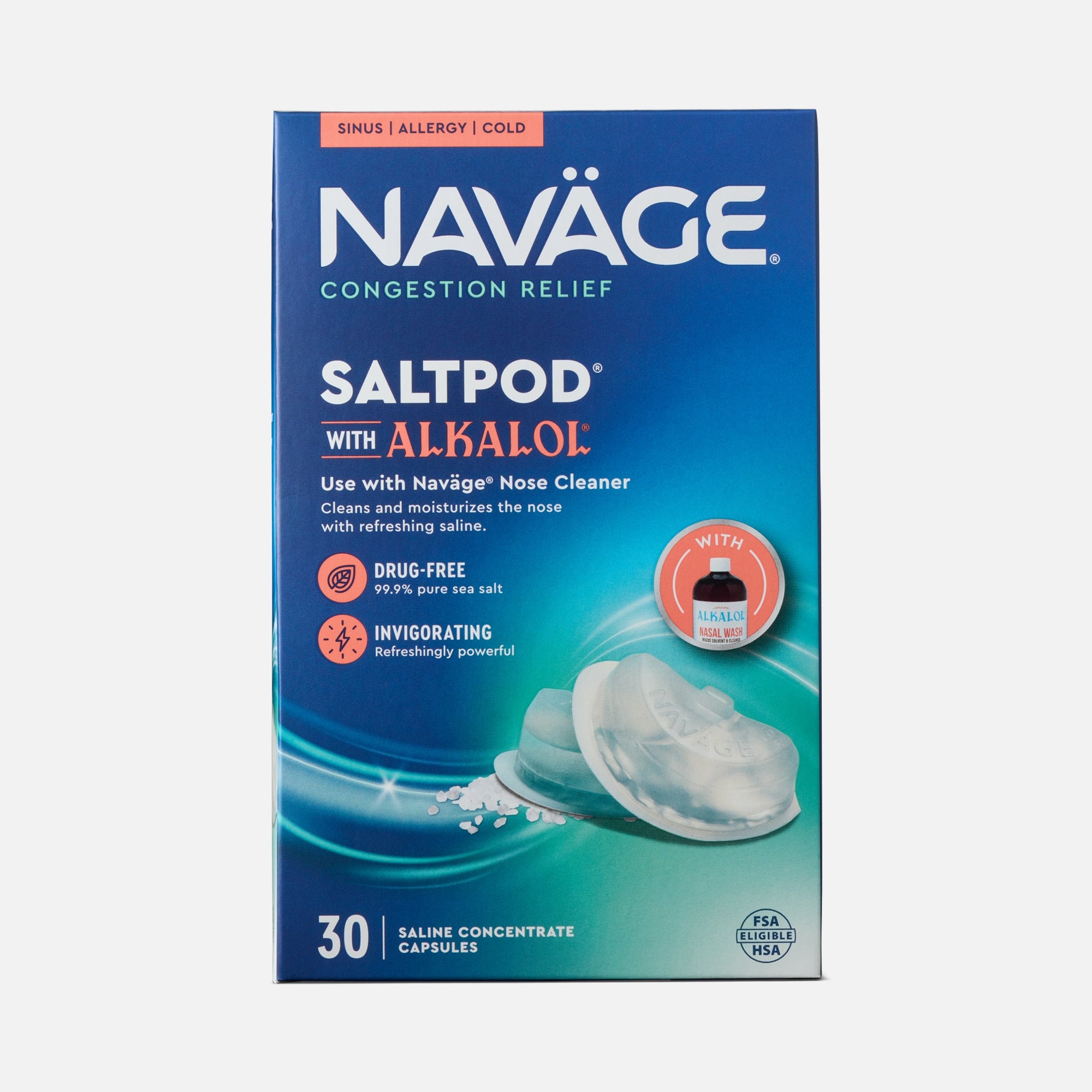 Navage SaltPods with Alkalol, 30 ct., , large