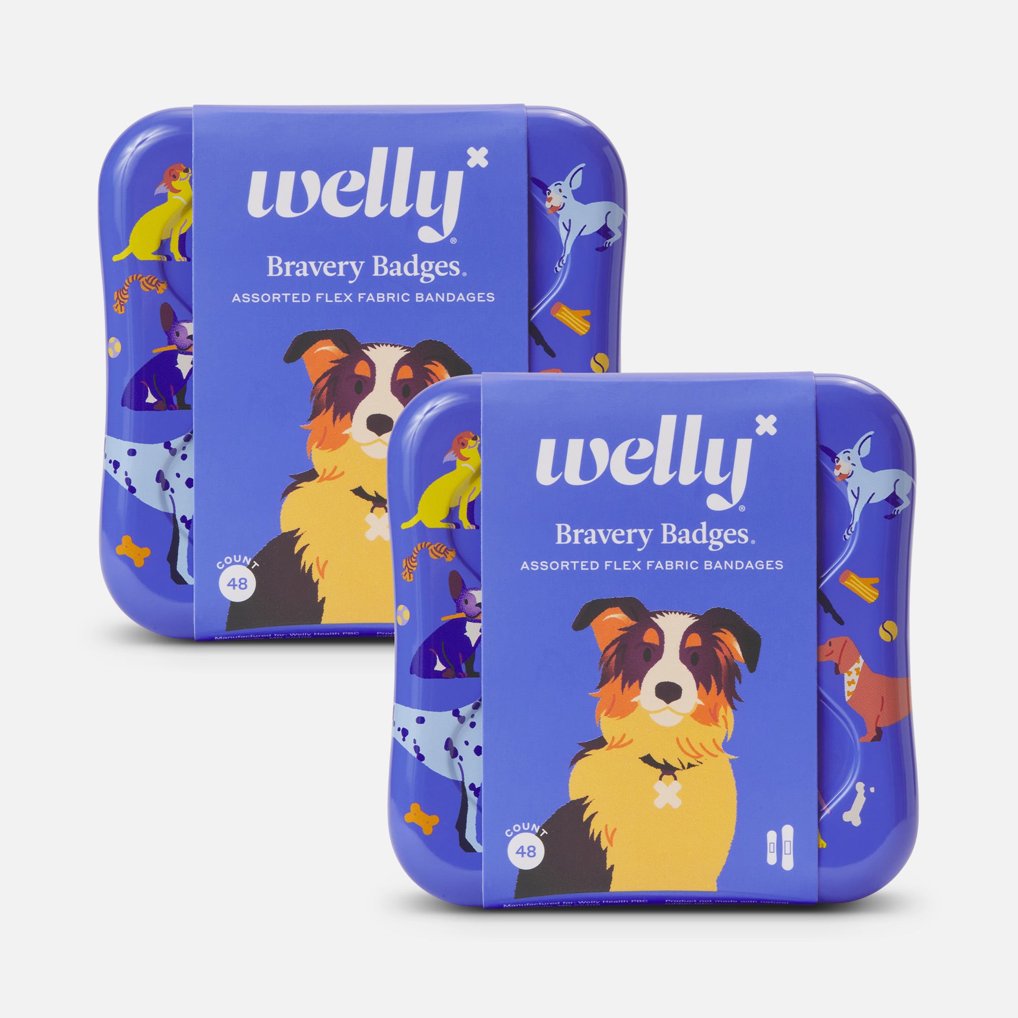 Welly Bravery Bandages Dogs, 48 ct. (2-Pack), , large