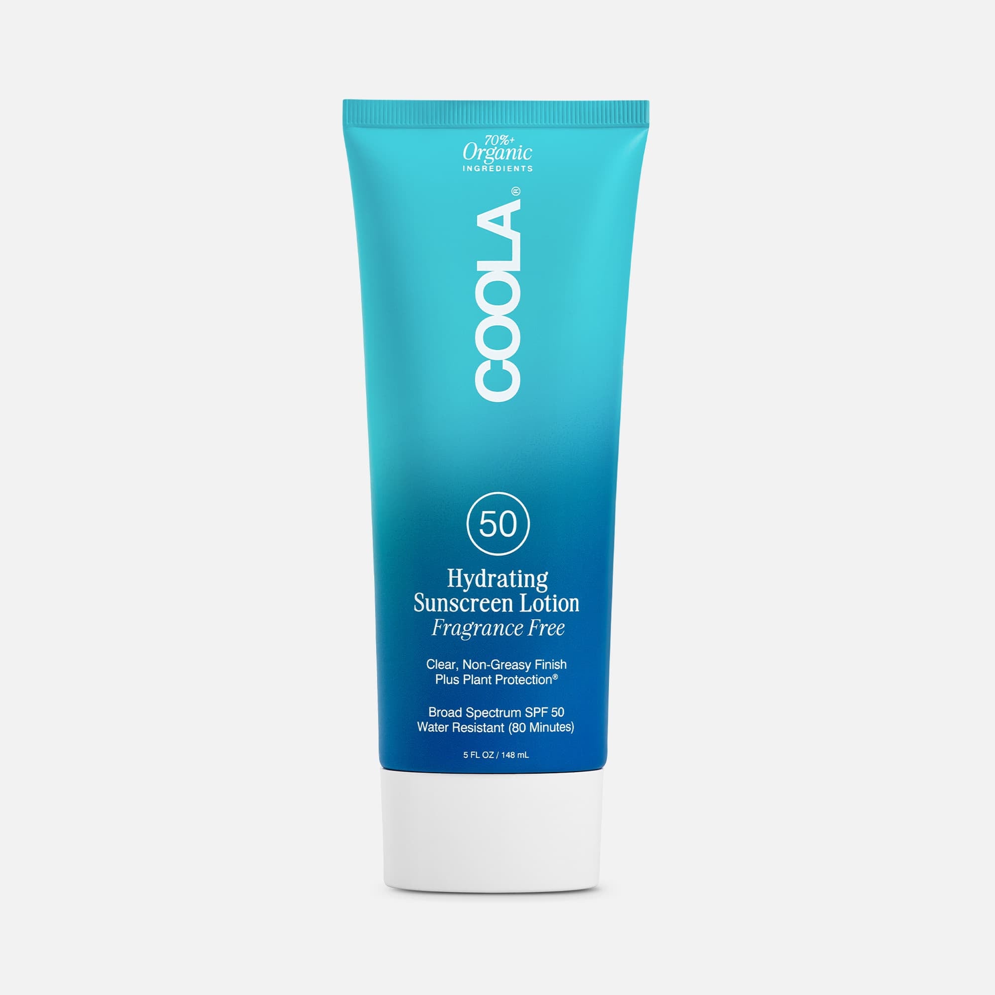 COOLA Classic Body Organic Sunscreen Lotion SPF 50 Fragrance-Free 5 oz., , large