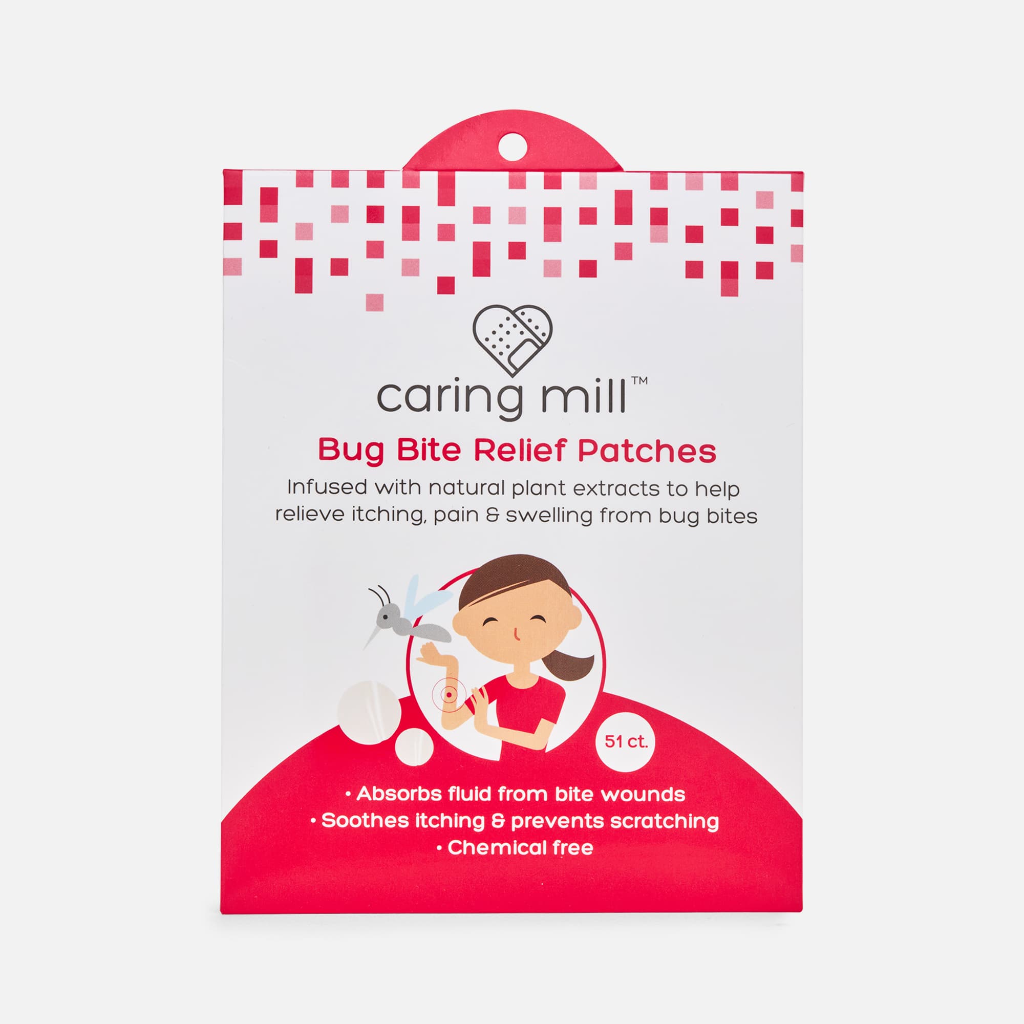 Caring Mill™ Bug Bite Relief Patches, 51 ct., , large
