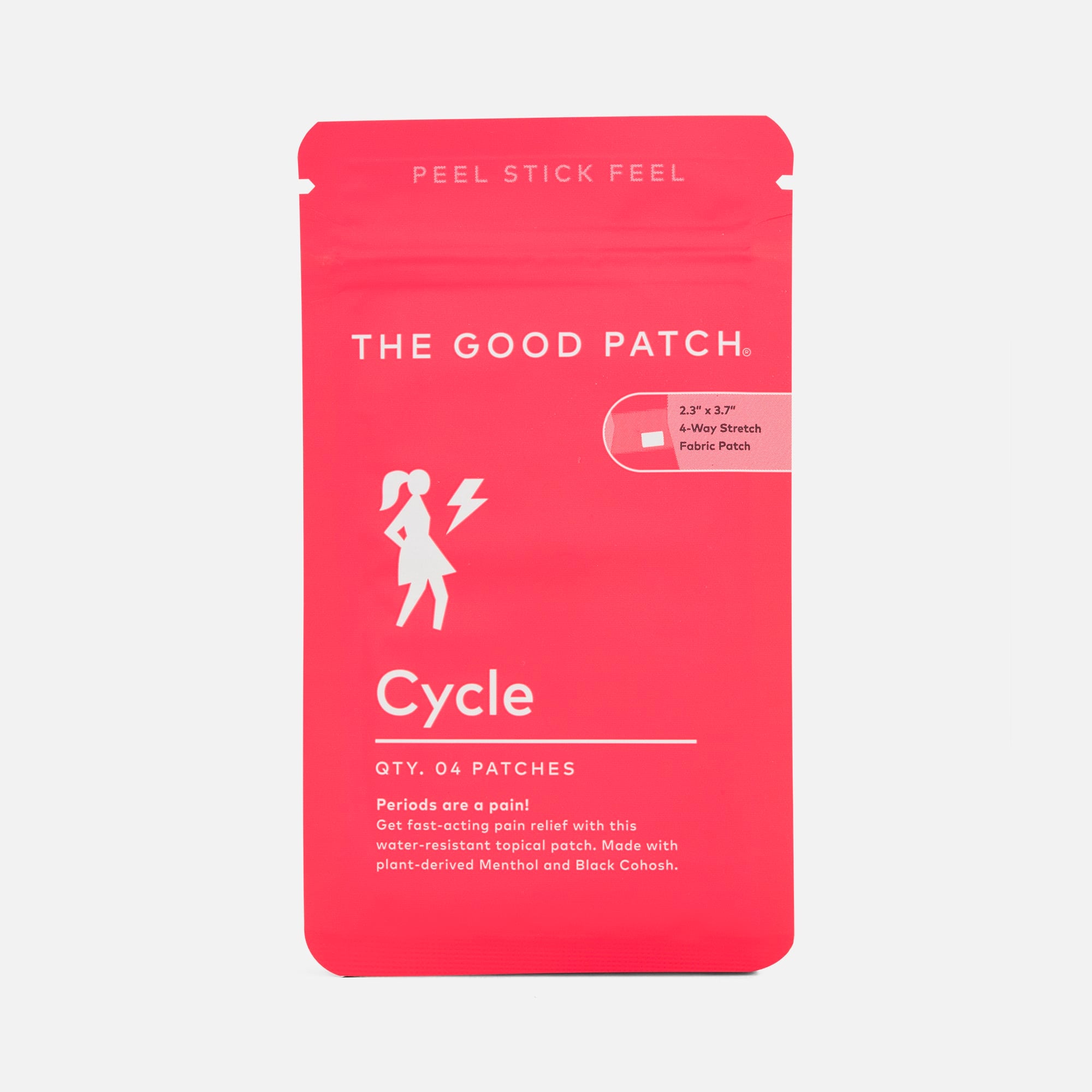 The Good Patch® Cycle - Pain Patch,  4 ct., , large