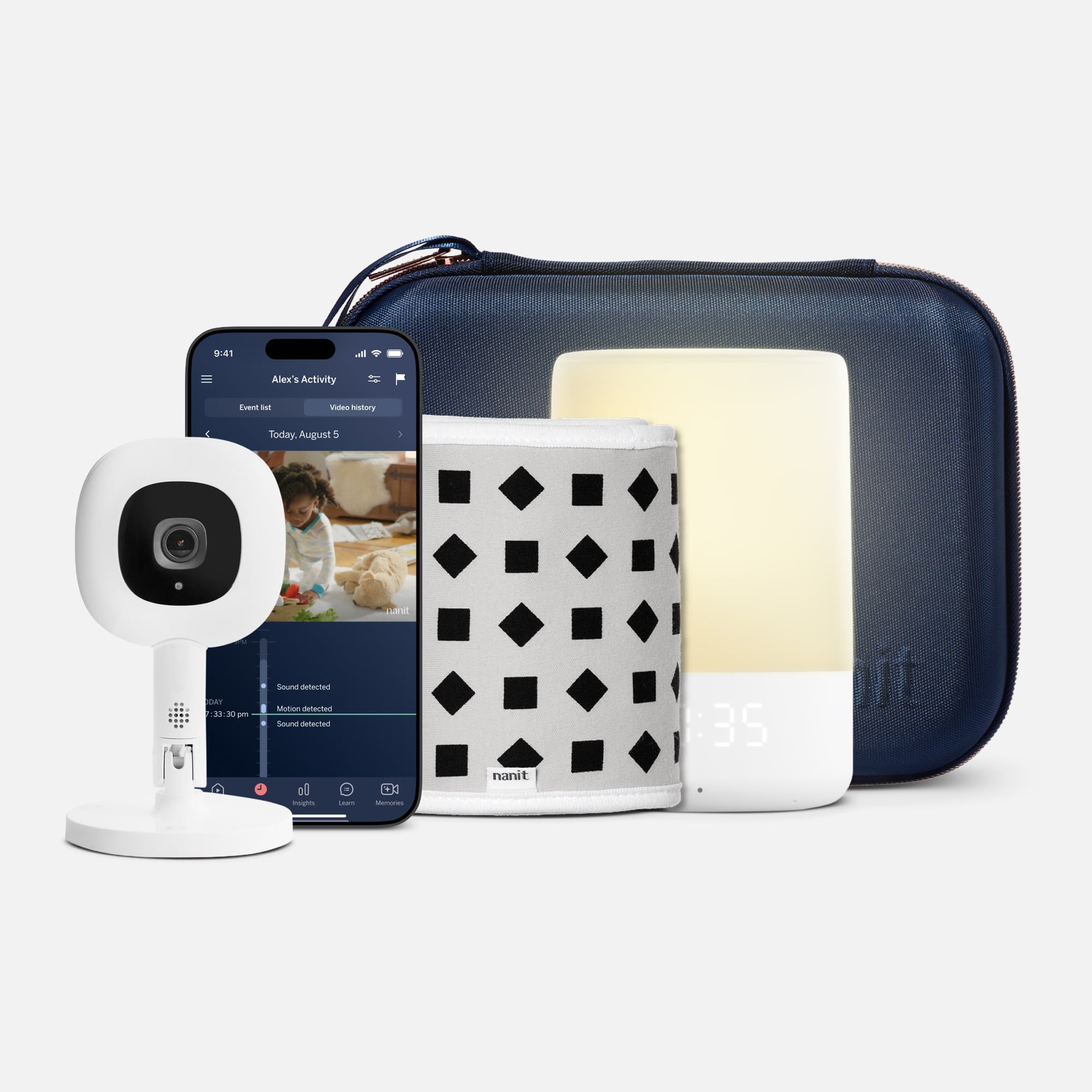 Nanit Traveling Pro Camera Bundle, Blue, , large