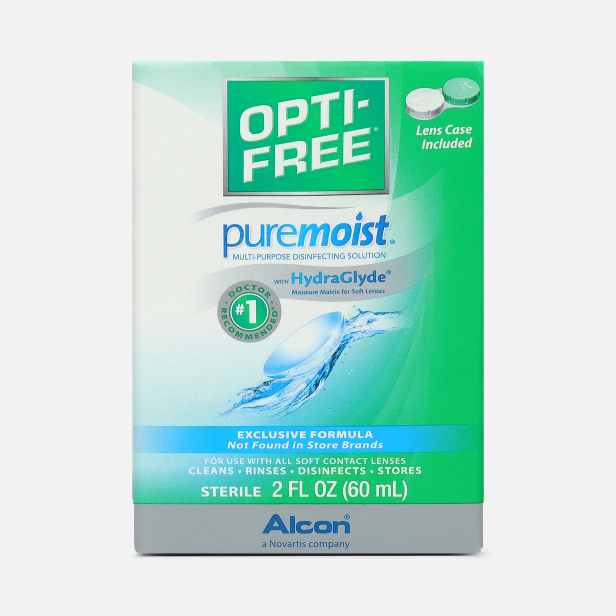 Opti-Free PureMoist Solution, 2 oz., , large