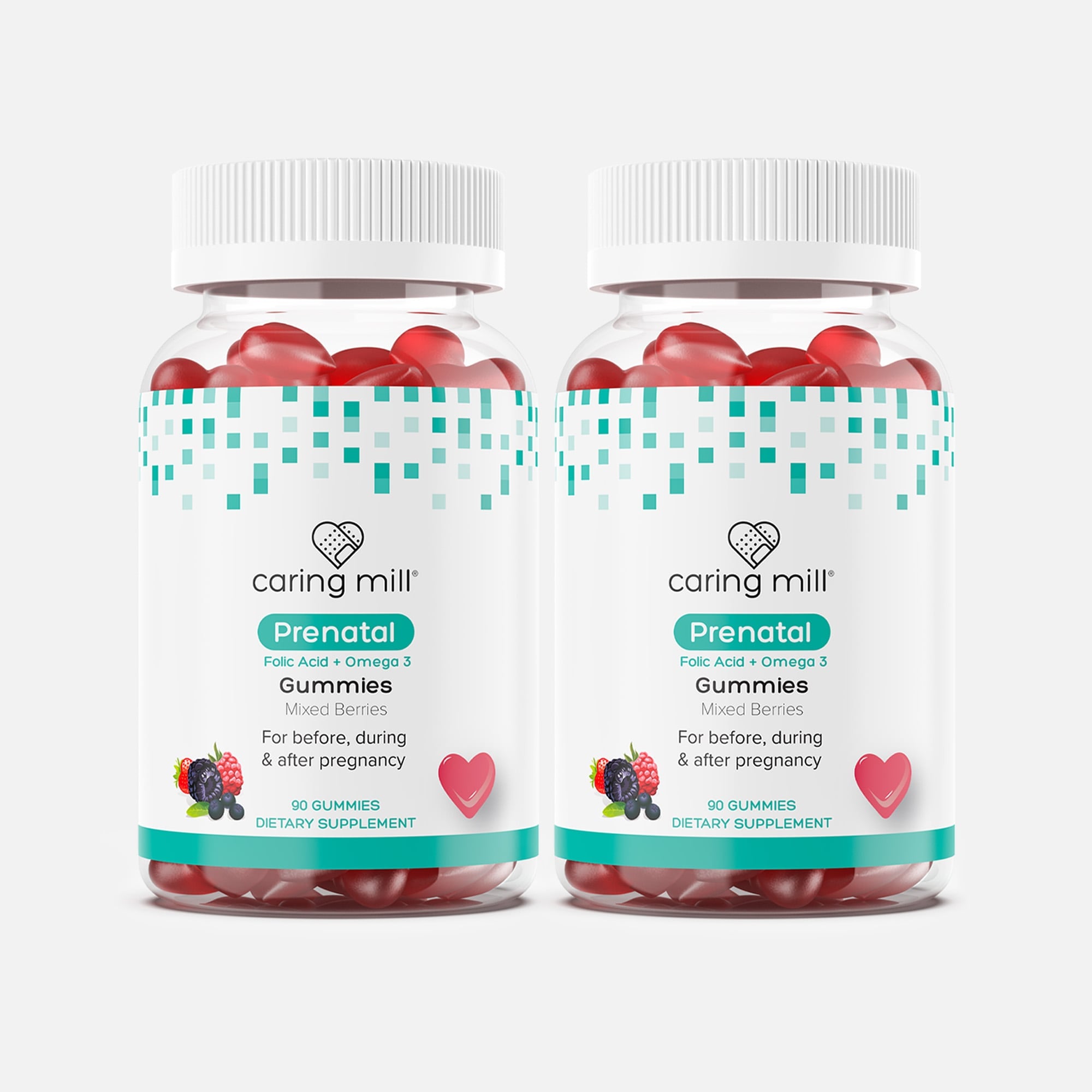 Caring Mill™ Prenatal Gummy Vitamins, 90 ct. (2-Pack), , large