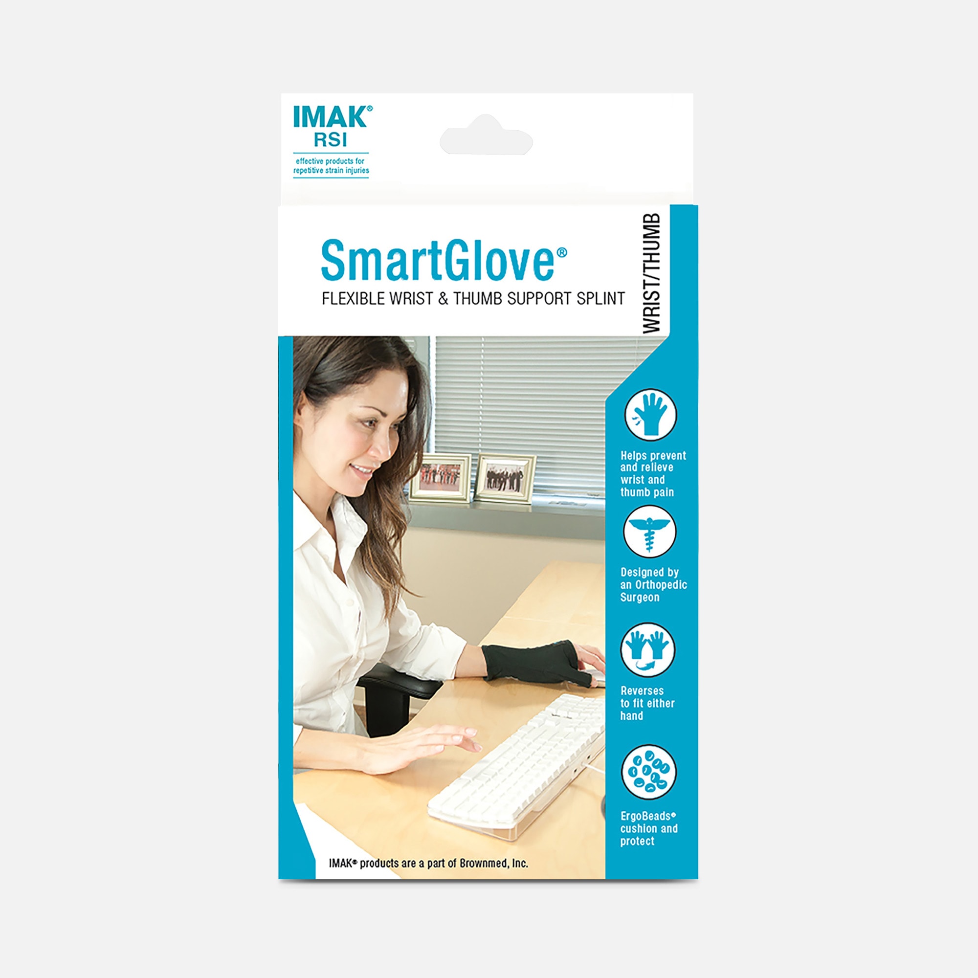 IMAK SmartGlove with Thumb Support, Medium, , large