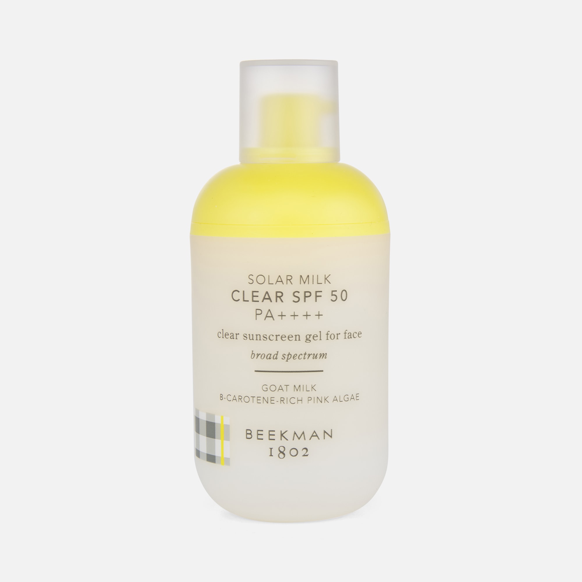 Beekman 1802 Solar Milk Clear  SPF 50 PA++++ Sunscreen Gel  for Face, 1.69 fl oz., , large