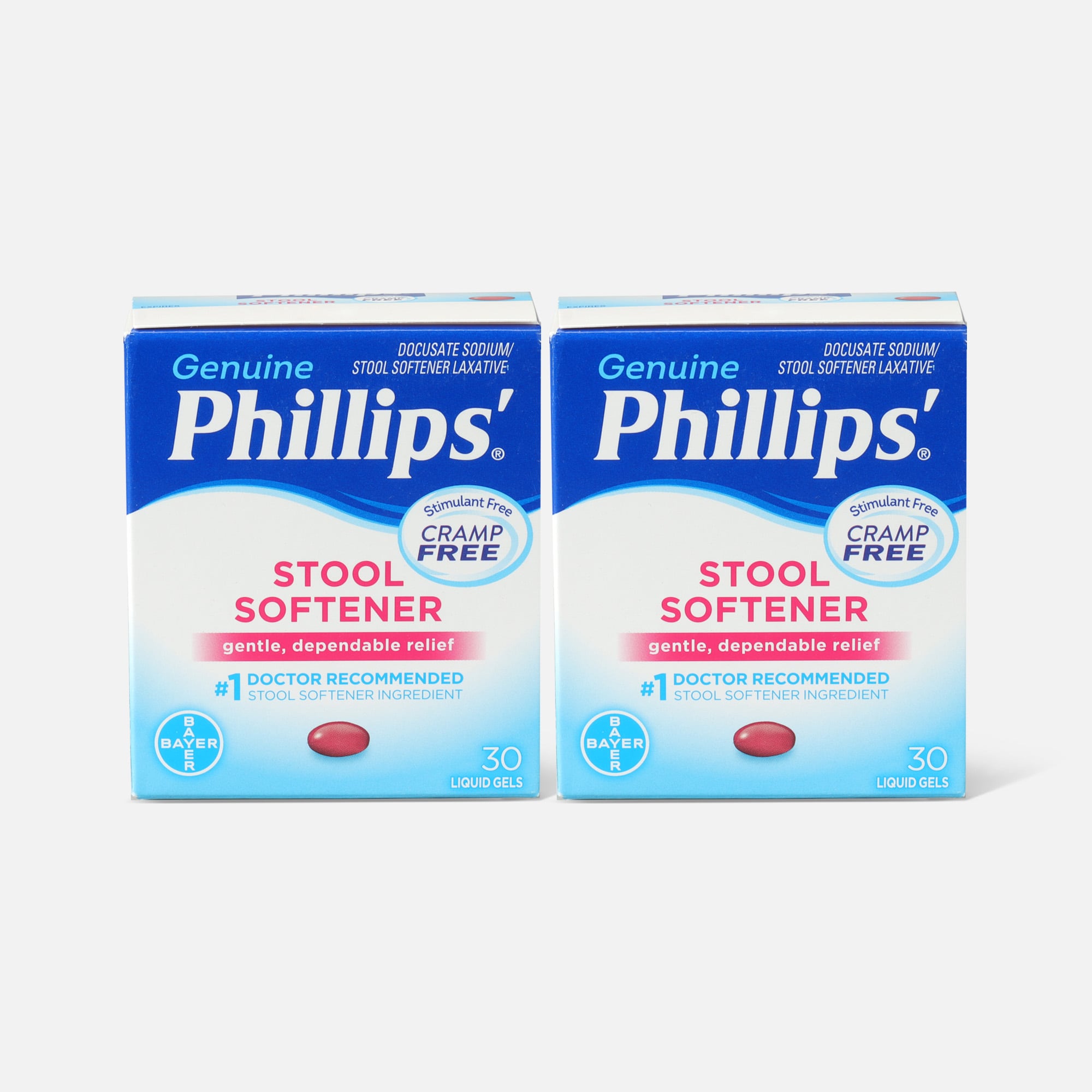 Phillips' Stool Softener Liquid Gels Liquid Gels, 30 ct. (2-Pack), , large