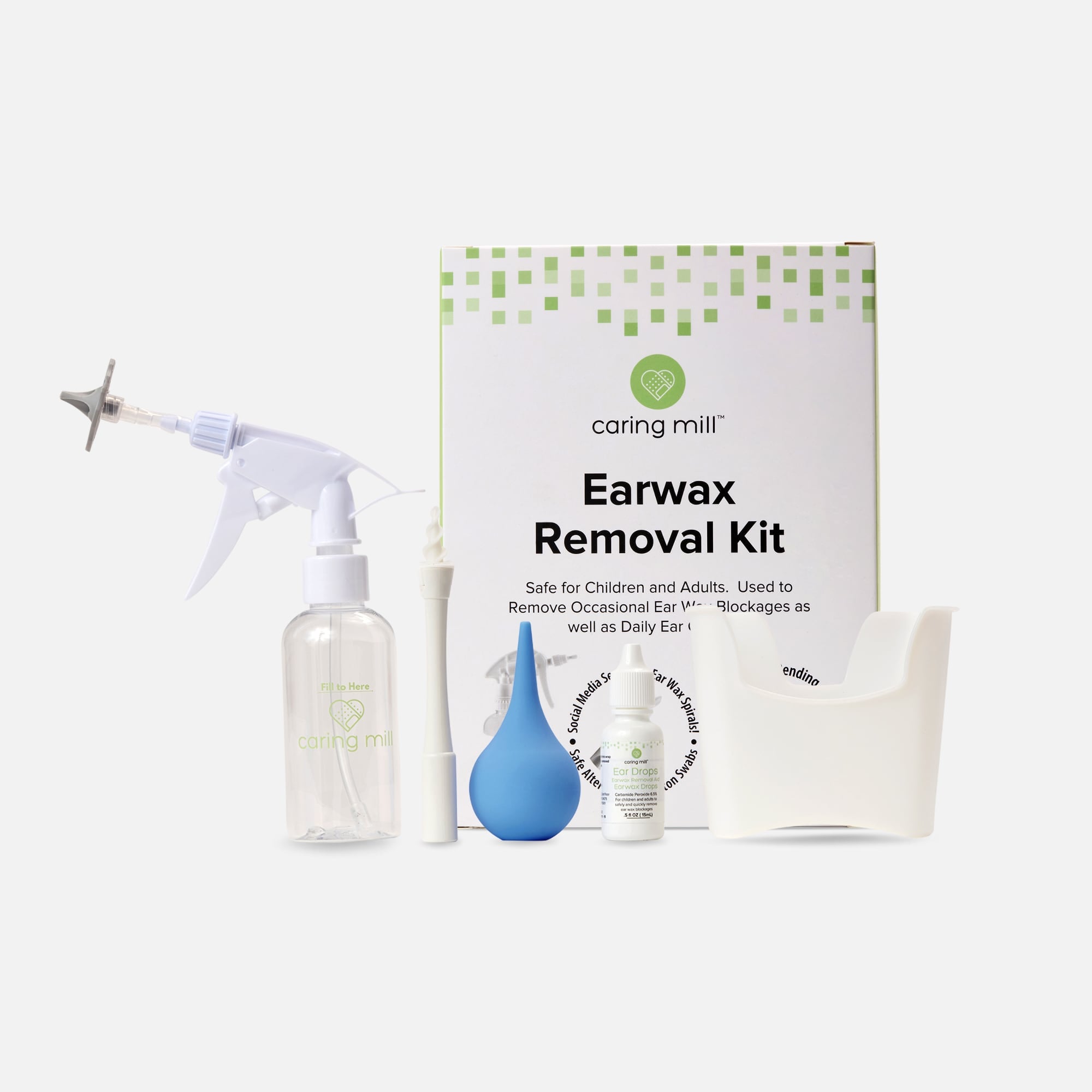 Caring Mill™ Ear Wax Removal Kit, , large
