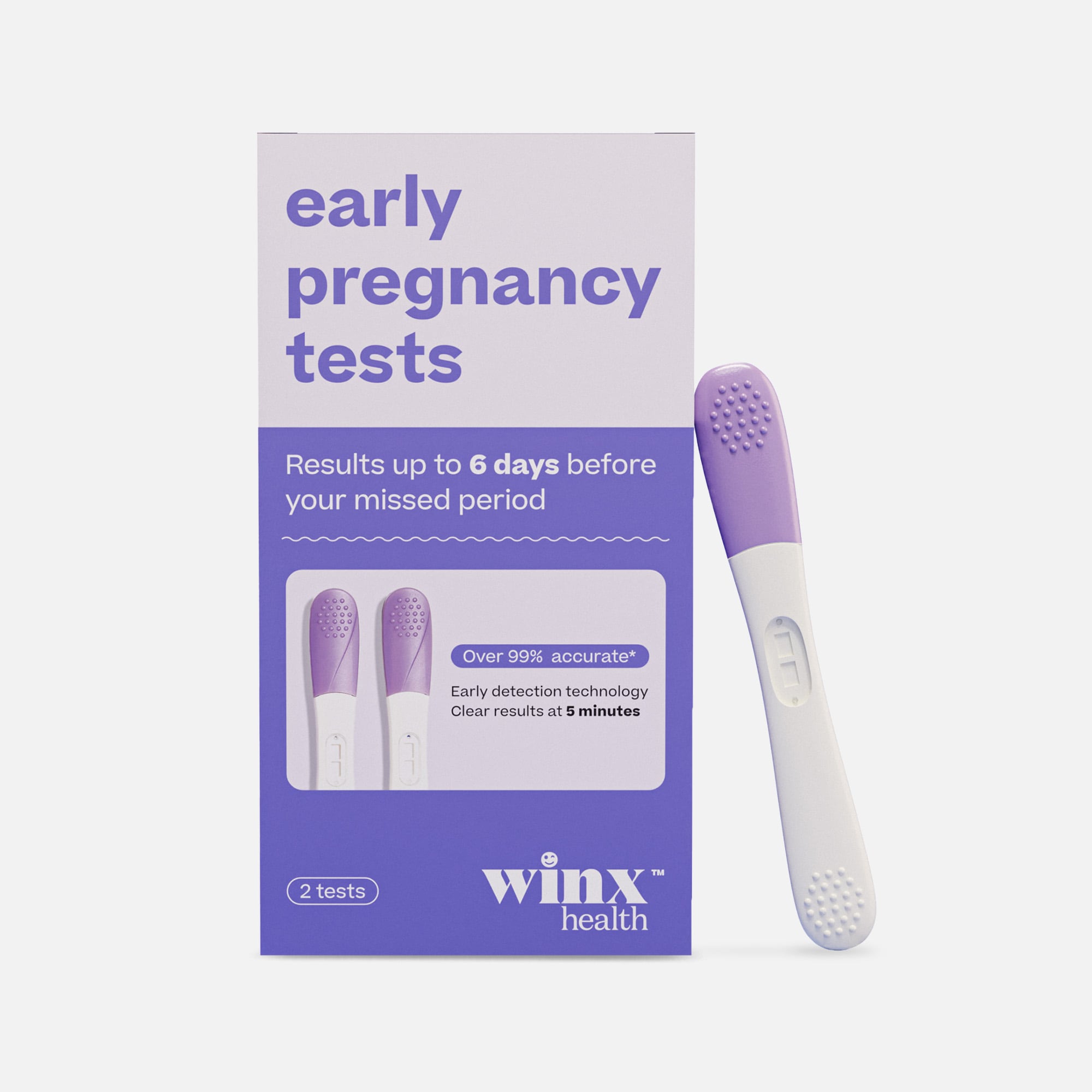 Winx Health Early Pregnancy Test, 2-pack, , large
