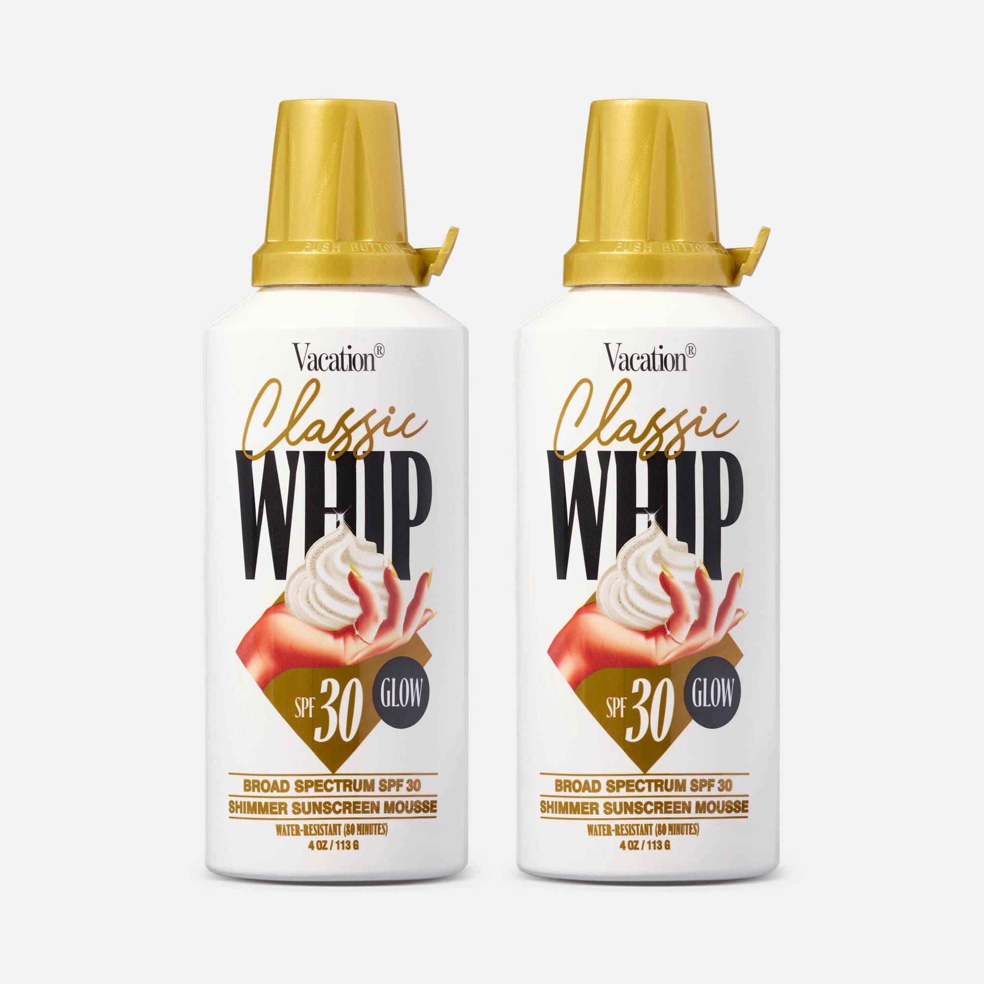 Vacation Classic Whip Glow SPF 30, 4 oz. (2 pack), , large