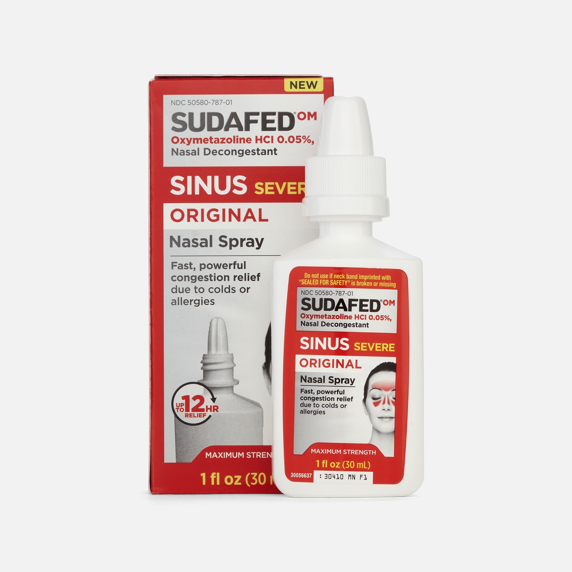 Sudafed OM Sinus Severe Original Nasal Spray, 1 fl oz., , large