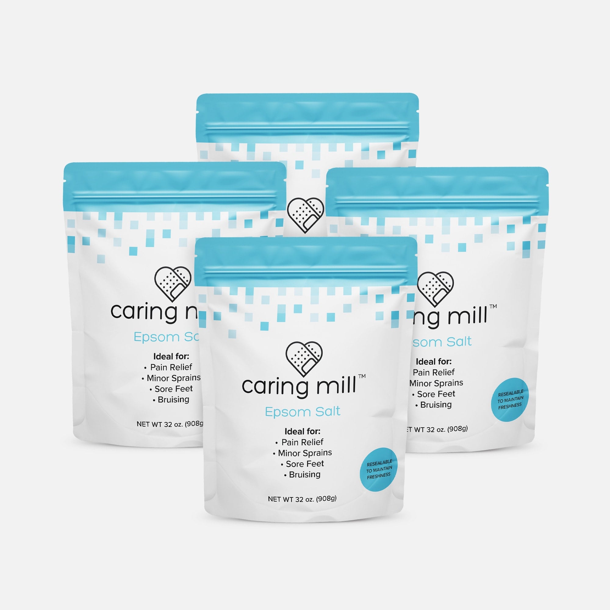 Caring Mill™ Epsom Salt, 2lbs (4-Pack), , large