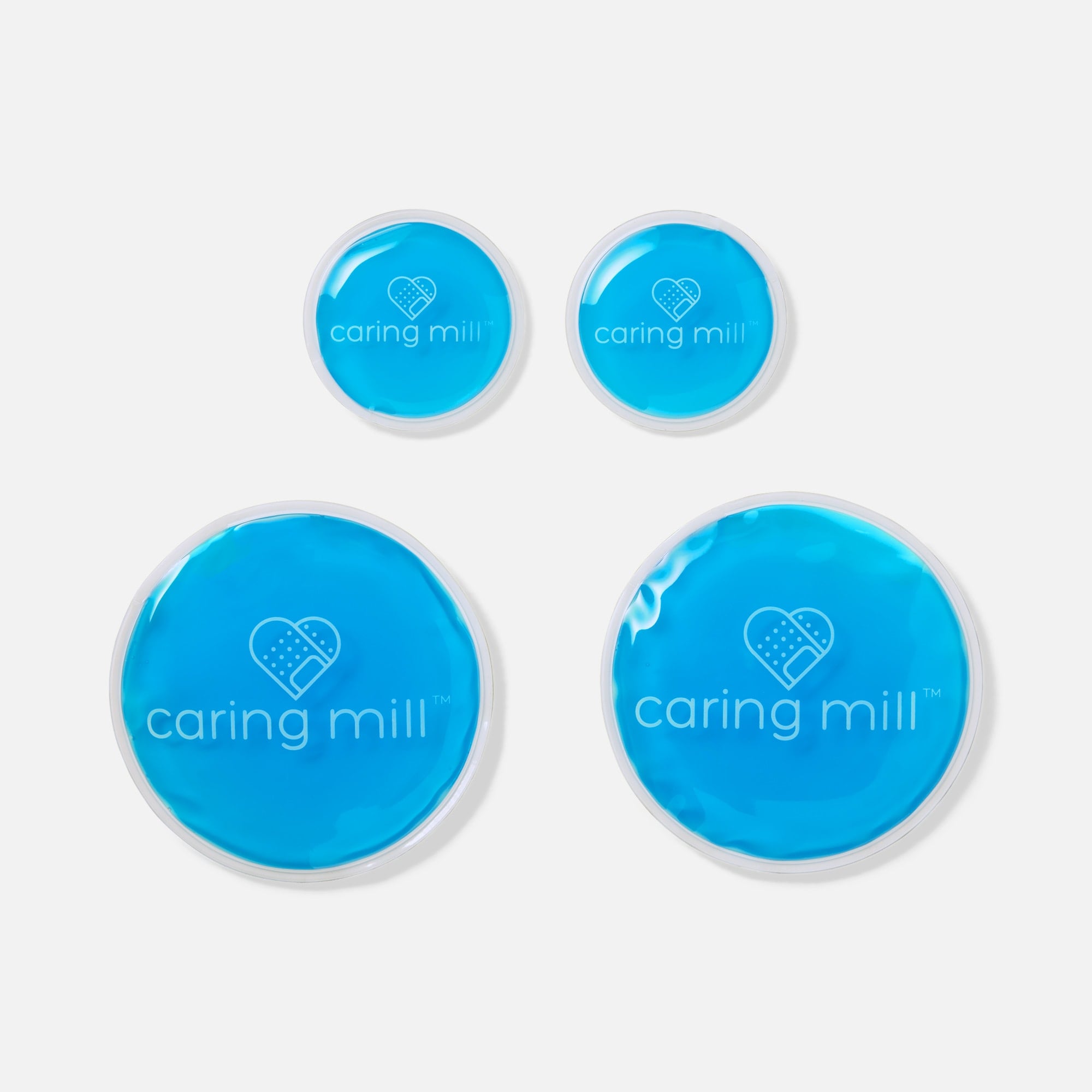 Caring Mill™ Self Sticking Reusable Ice Packs, Set of 4 (2 Large, 2 Mini), , large