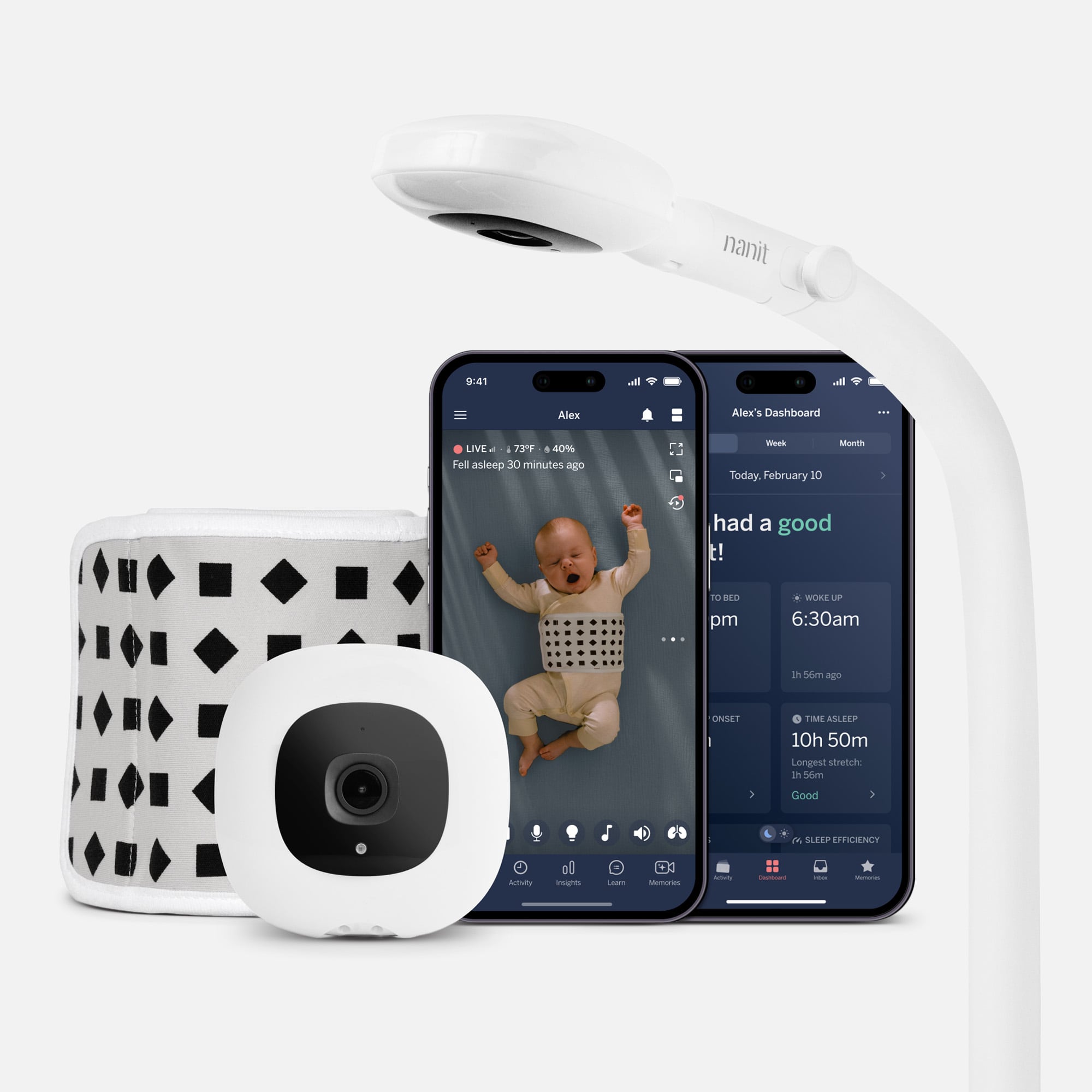 Nanit Pro Smart Baby Monitor & Floor Stand (V2), , large