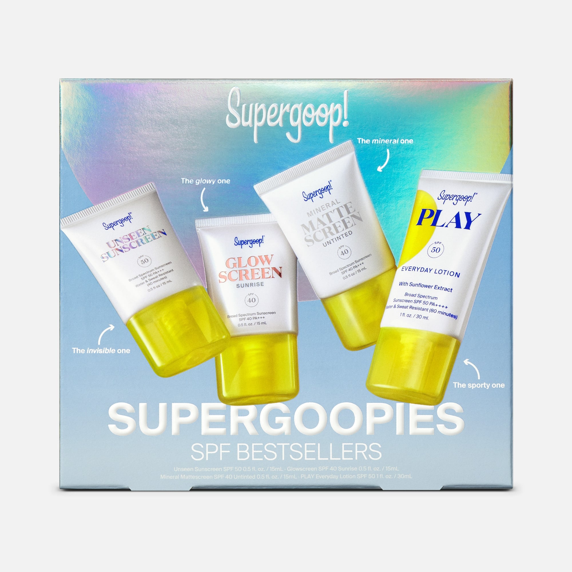 Supergoop! Supergoopies SPF Bestsellers Kit, , large