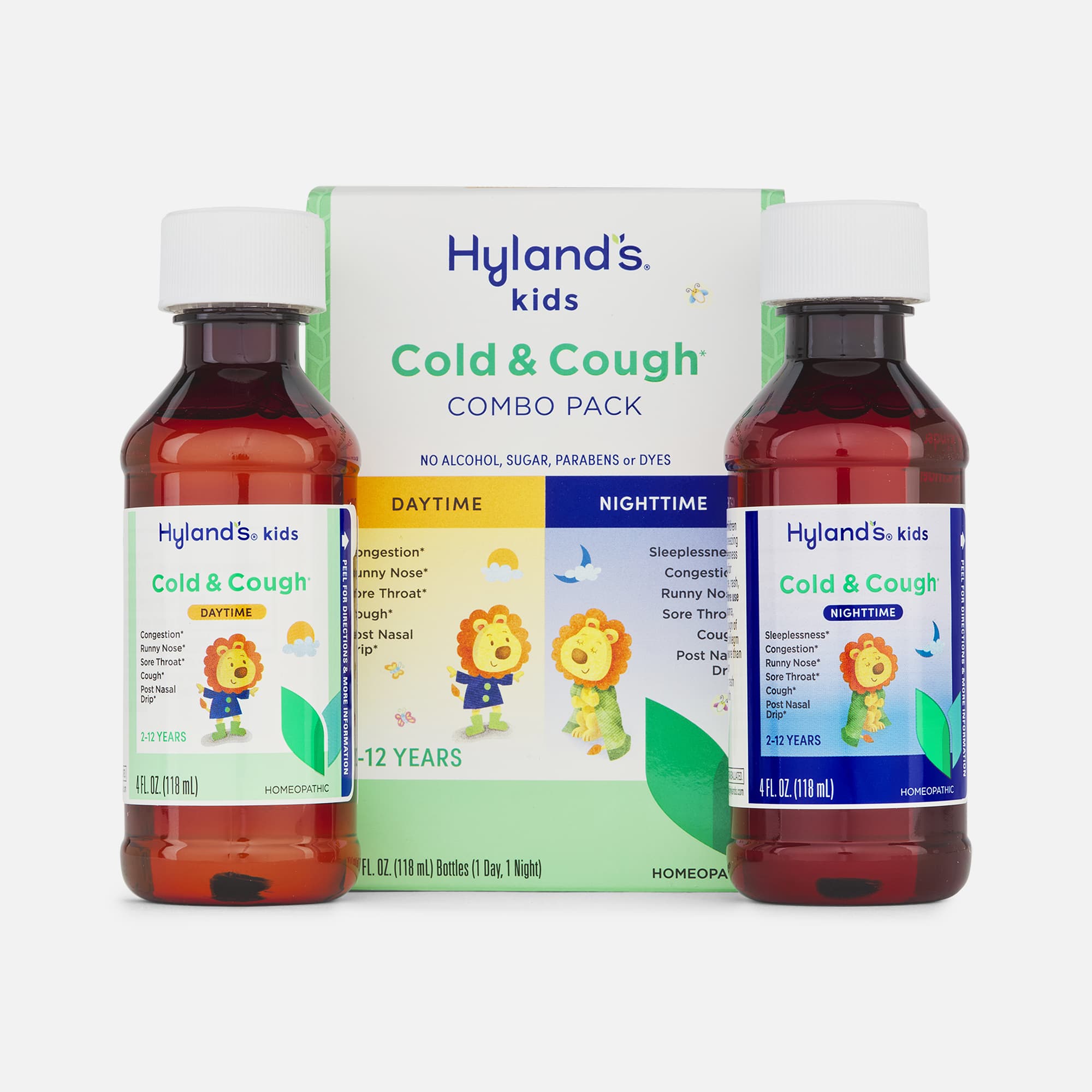 Hyland's Kids Cold & Cough Day & Night Combo Pack, Two 4 oz. Bottles, , large