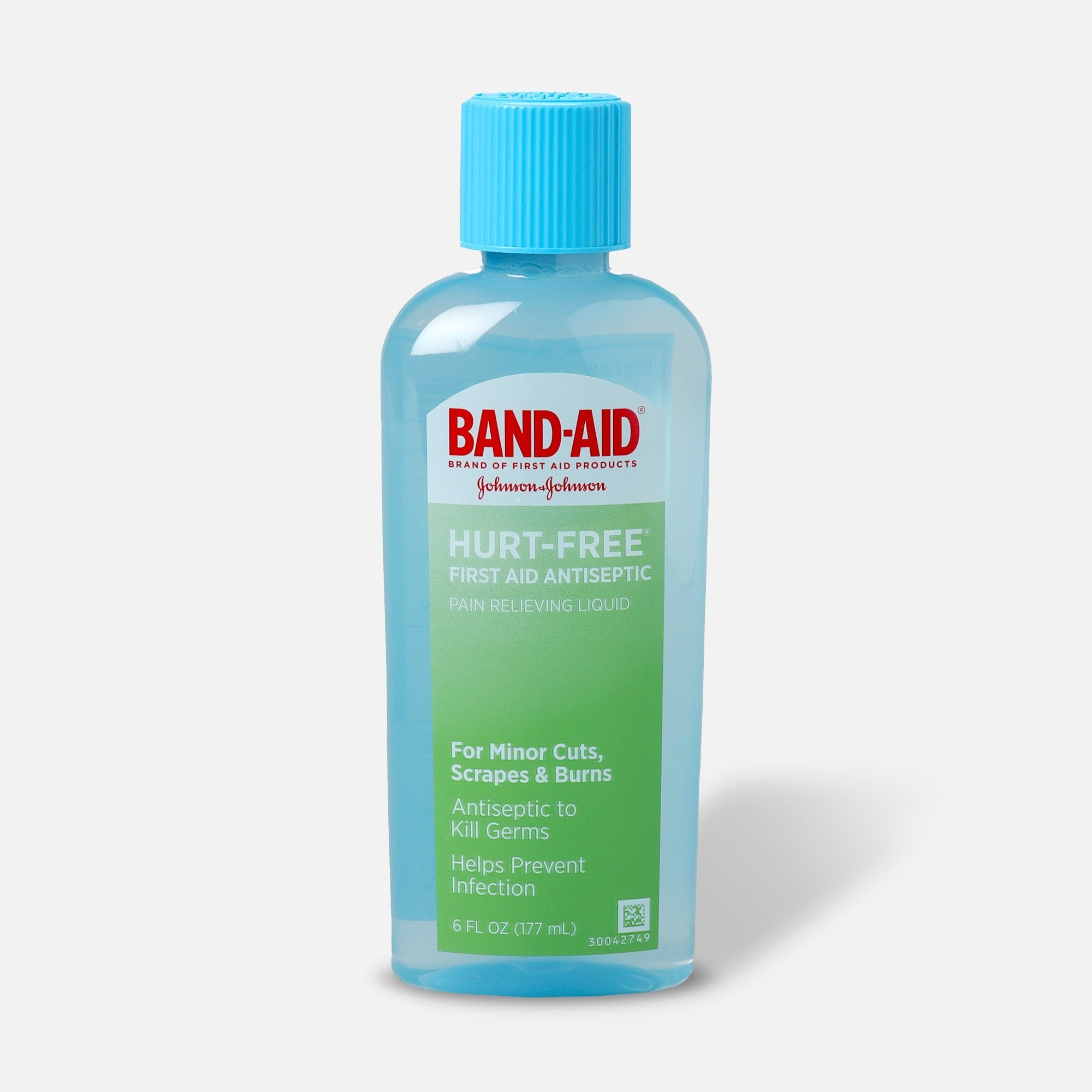 BAND-AID® Antiseptic Wash, Hurt-Free, 6 fl oz., , large